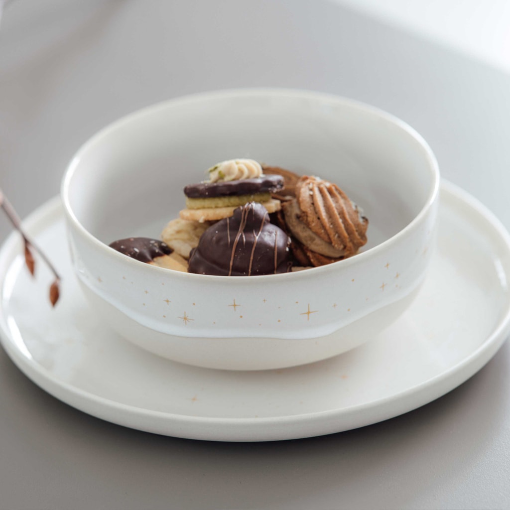 like. by Villeroy & Boch Schale »Bowl Winter Glow ø 15 cm beige«