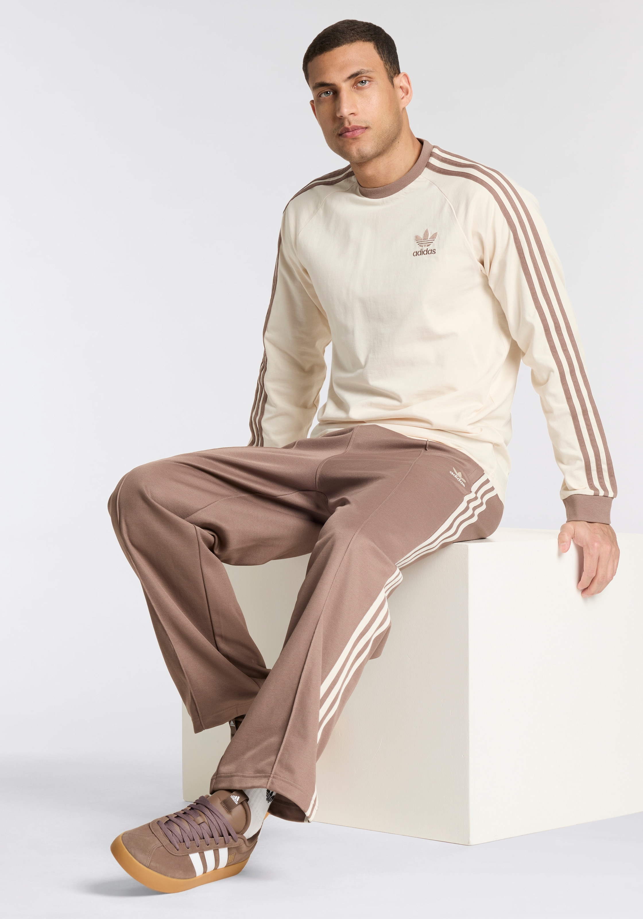 adidas Originals Langarmshirt »3-STRIPES LS T«