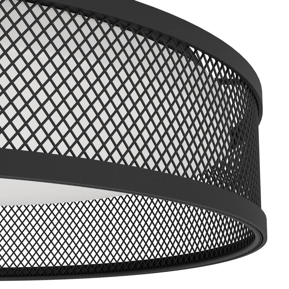 EGLO Deckenleuchte »LUPPINERIA« LED-Modul 1 Stk. Warmweiß Deckenleuchte, Metall in Messing und Kunststoff in Weiß, Ø 38,5 cm