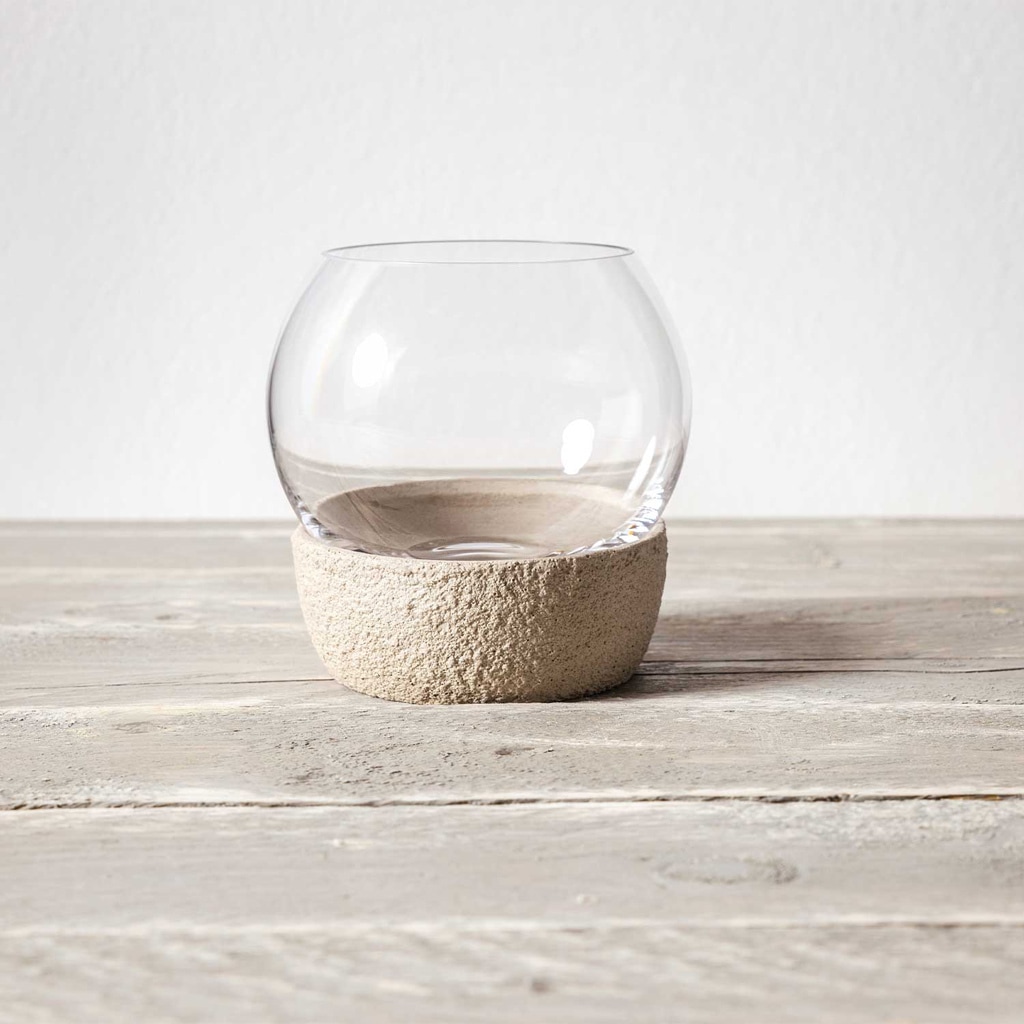 like. by Villeroy & Boch Kerzenhalter »Teelichthalter Perlemor Home ø 11 x 11,3 cm beige«