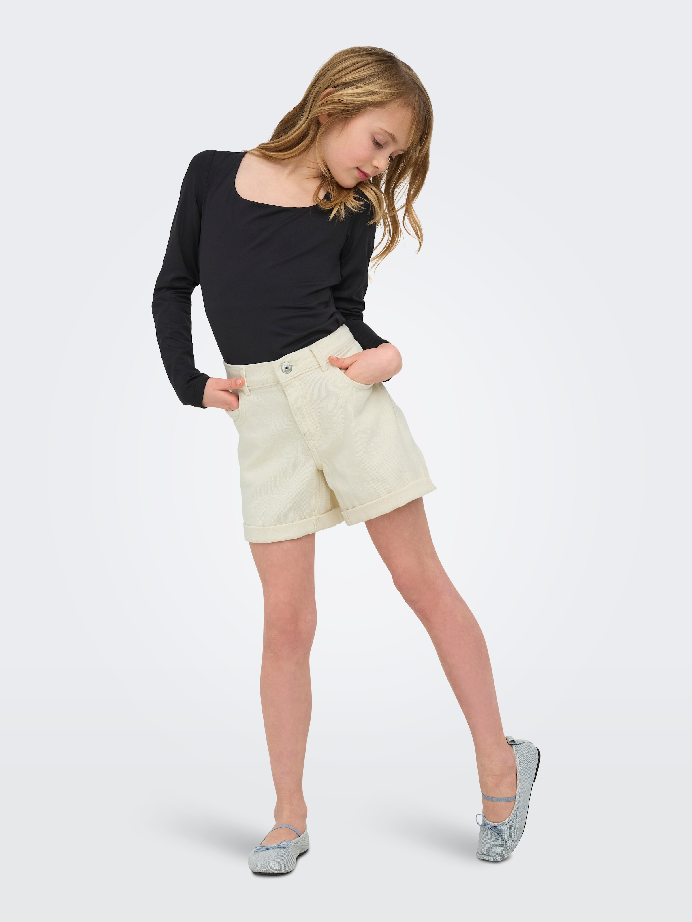 KIDS ONLY Jeansshorts »KOGVEGA REG MOM SHORTS DNM BJBOX NOOS«