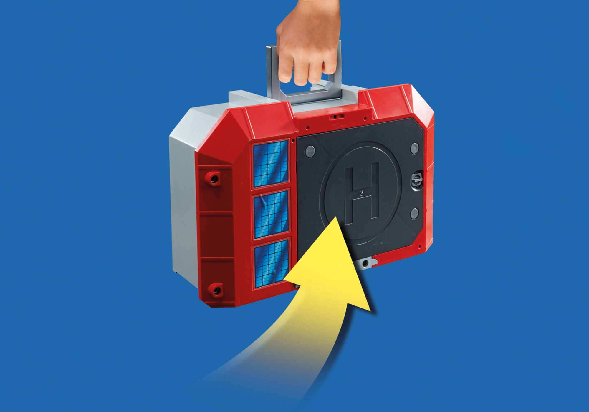 Playmobil® Konstruktions-Spielset »Feuerwehrstation (71193), City Action«, (61 St.), Made in Germany