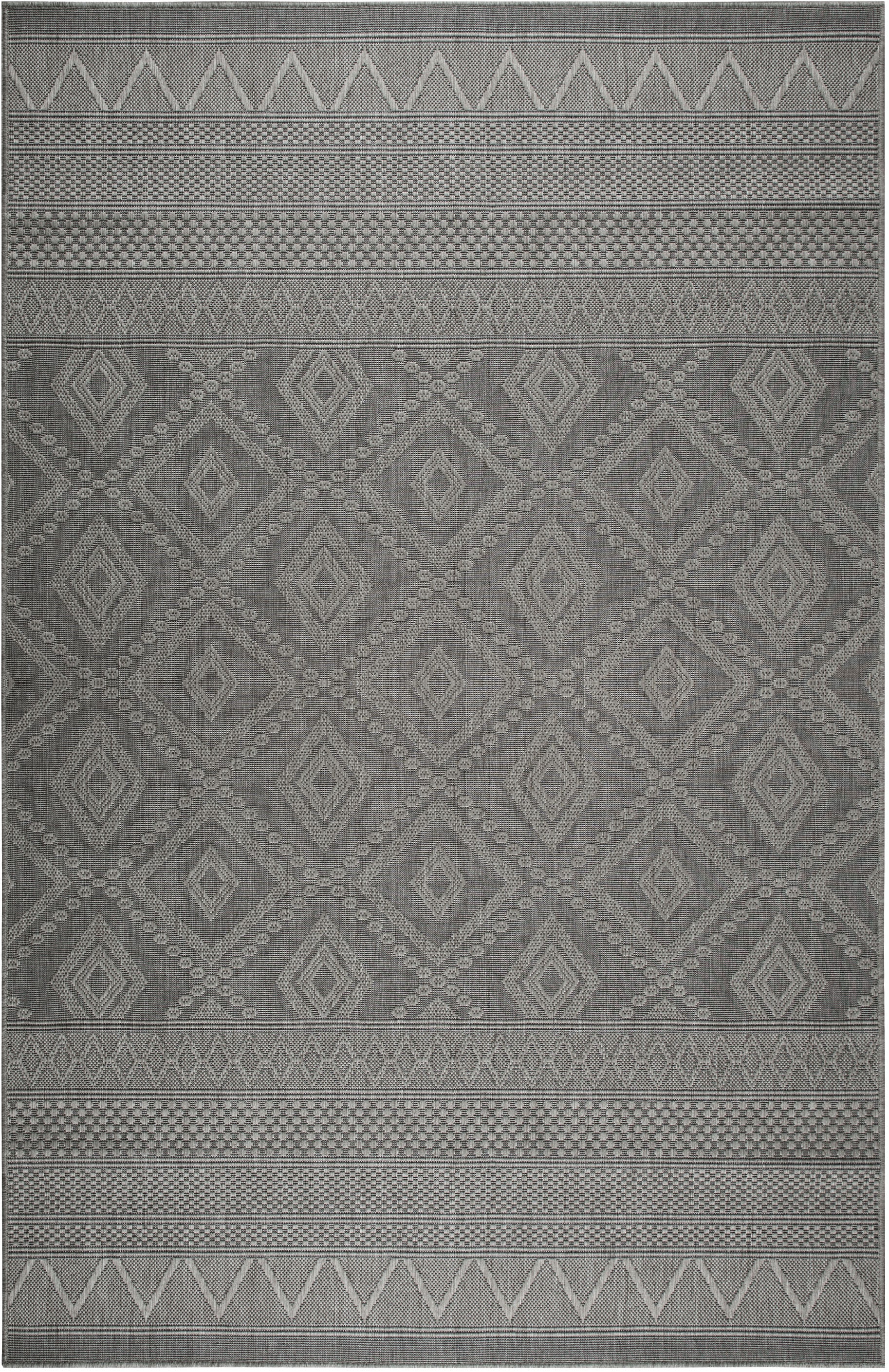 my home Teppich »Toronto auch als Läufer erhältlich« rechteckig 3 mm Höhe In- und Outdoor geeignet, Sisal-Optik, Wetterfest & UV-beständig, Boho