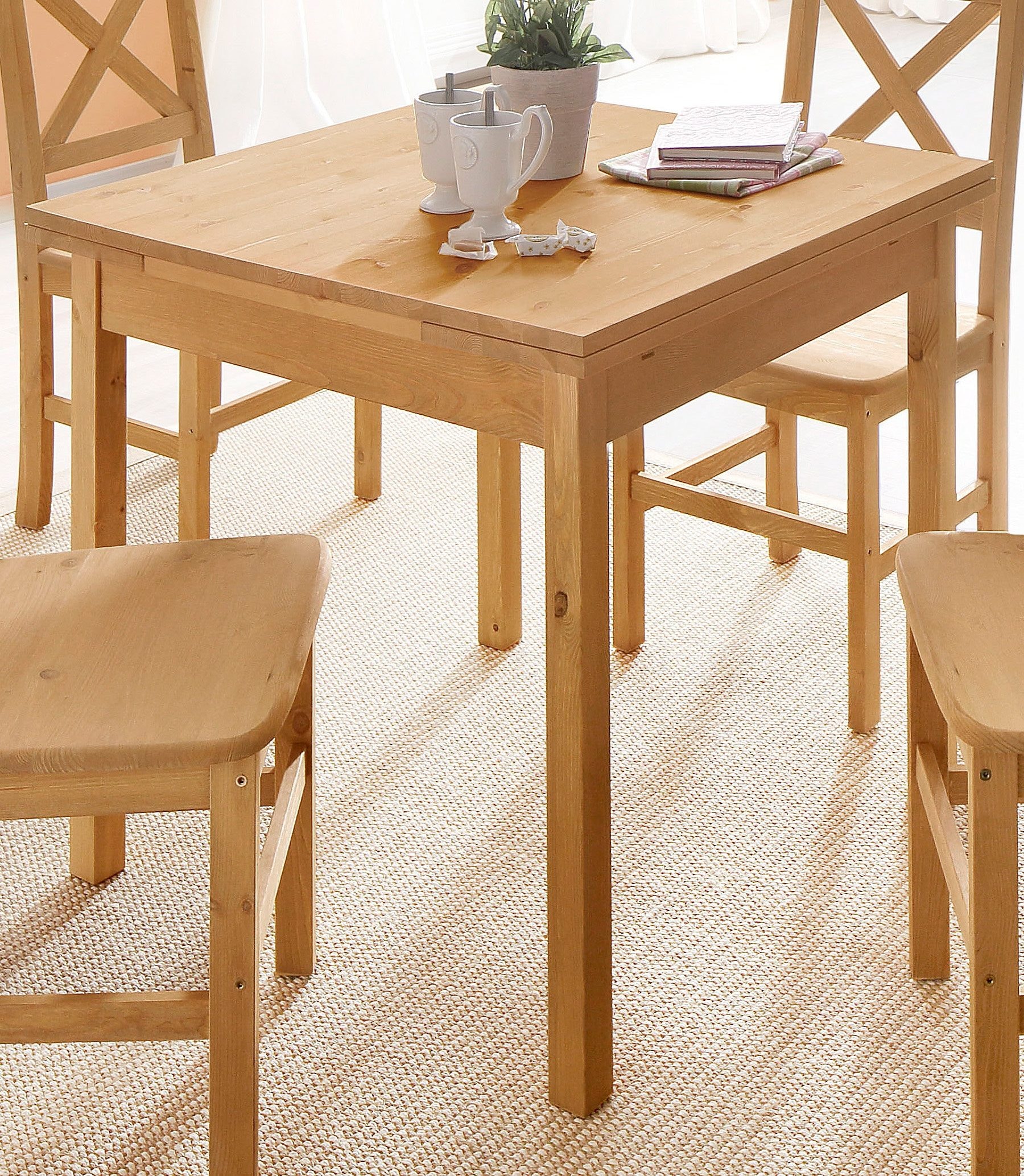 Home affaire Esstisch »Maike, TOPSELLER!« Esstisch, Küchentisch, OTTOs Choice,  Home affaire, Breite 80cm, mit Auszugsfunktion