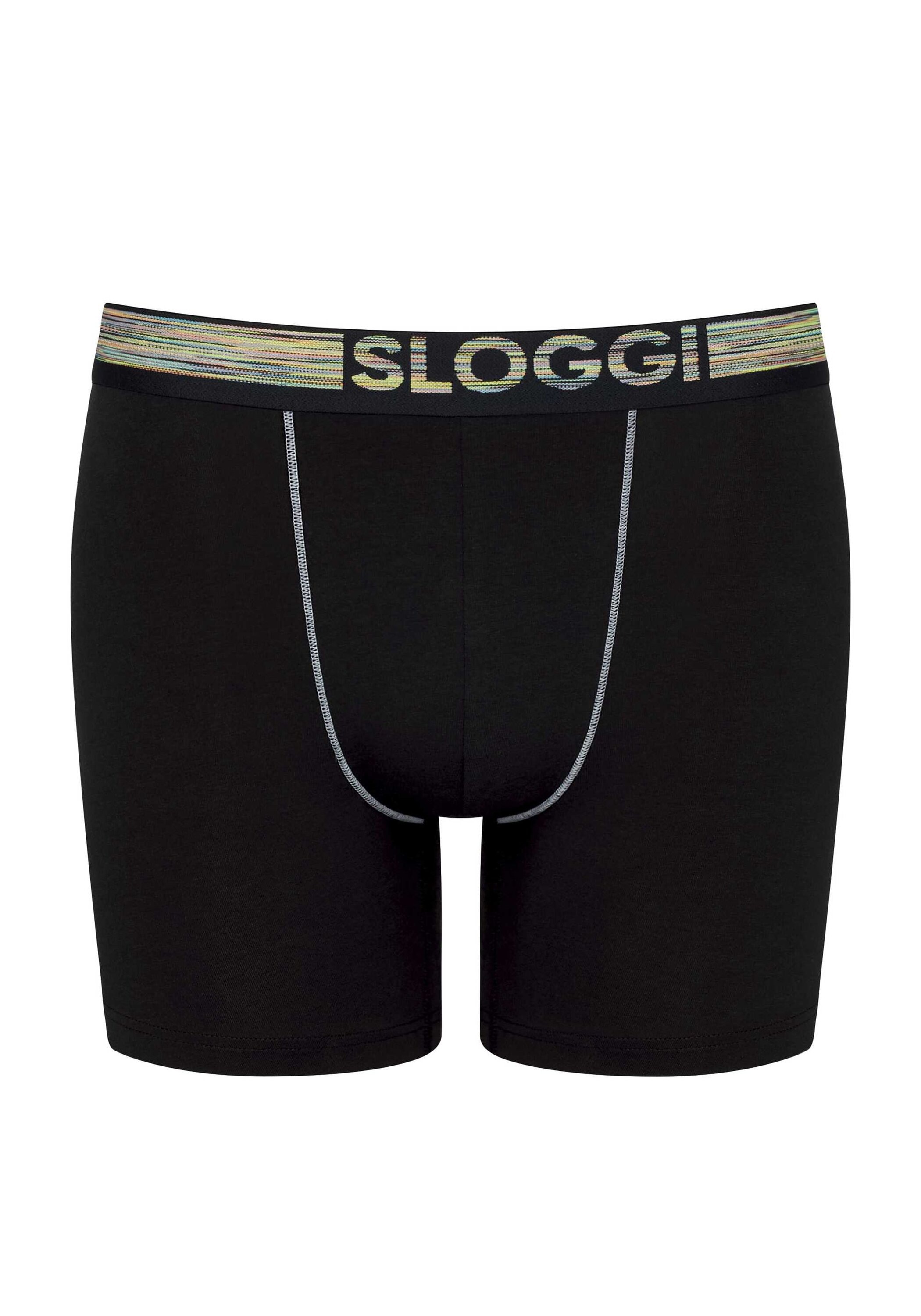 sloggi Boxershorts »Boxershort GO ABC NATURAL H Short 6P 6er Pack«