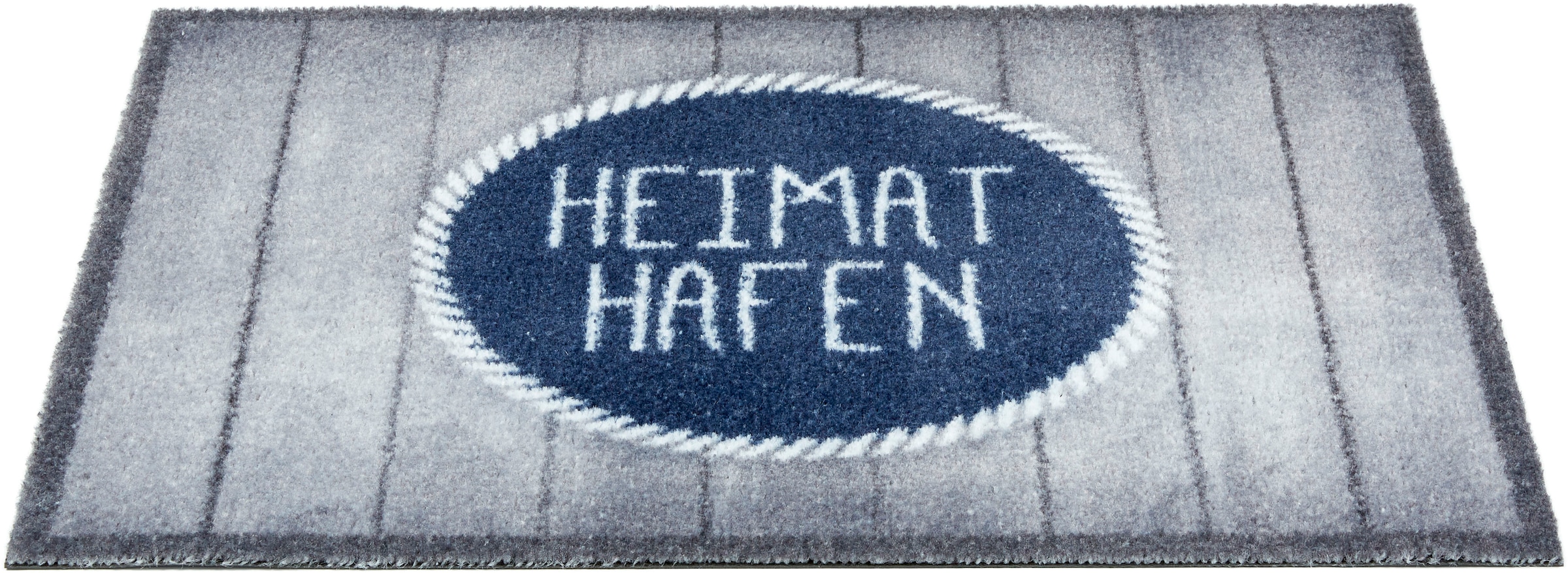 ASTRA Fußmatte »Deco Brush 1630«, rechteckig, 7 mm Höhe, Schmutzfangmatte, mit Spruch, In -und Outdoor geeignet