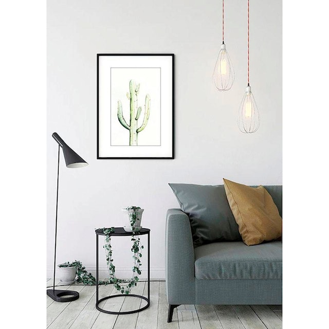 Komar Poster »Saguaro Watercolor«, Pflanzen-Blätter, (1 St.), Kinderzimmer,  Schlafzimmer, Wohnzimmer online kaufen | mit 3 Jahren XXL Garantie