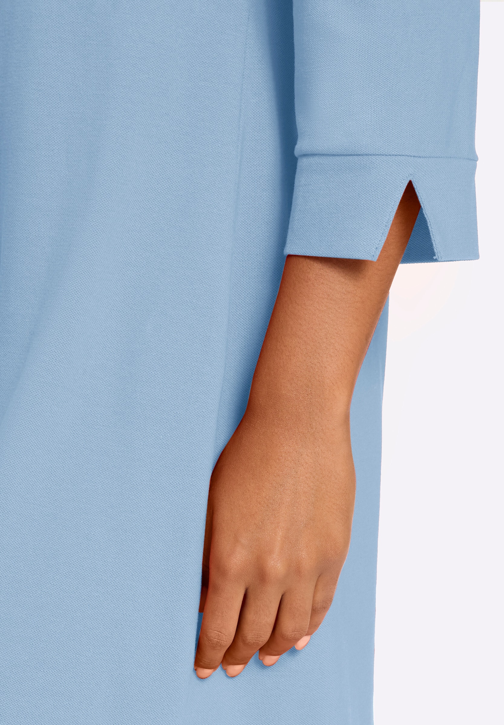 heine Sommerkleid »Polokleid Polokleid in gewebter Qualität« Ohne Taschen