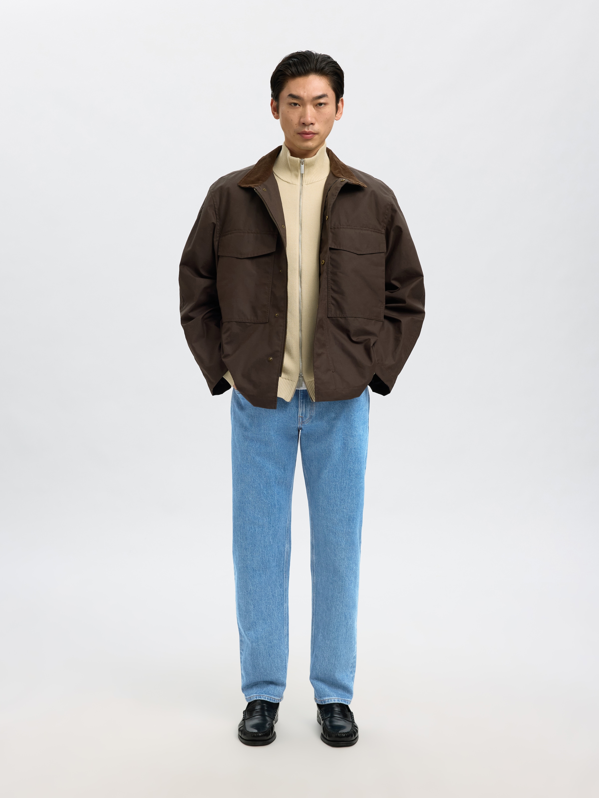 SELECTED HOMME Straight-Jeans »SLH196-STRAIGHT BEN KORI JEANS NOOS«