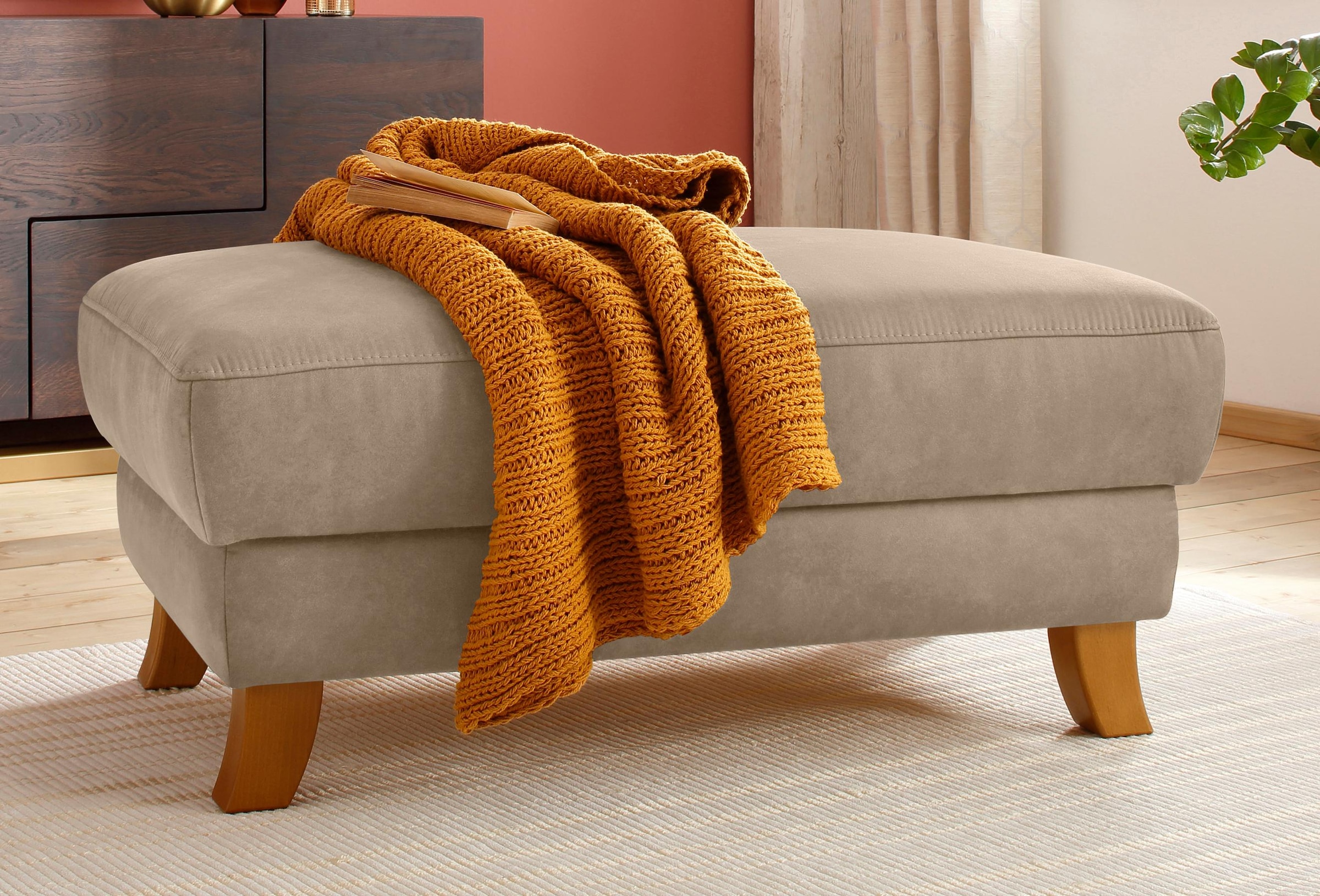 Home affaire Hocker »Trondheim«, mit Stauraum und Federkern