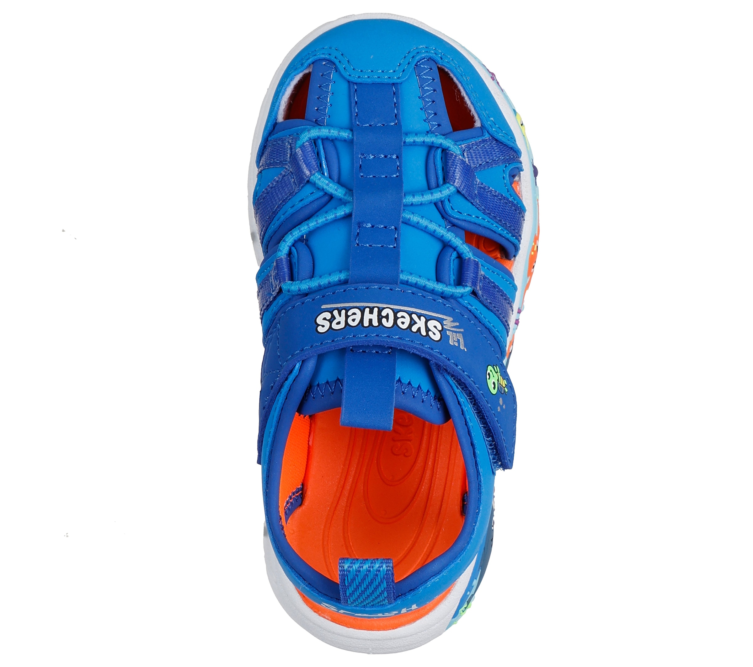 Skechers Sandale »PLAY SCENE SPLASH«  Badeschuh mit bunter Sohle, Größenschablone zum Download
