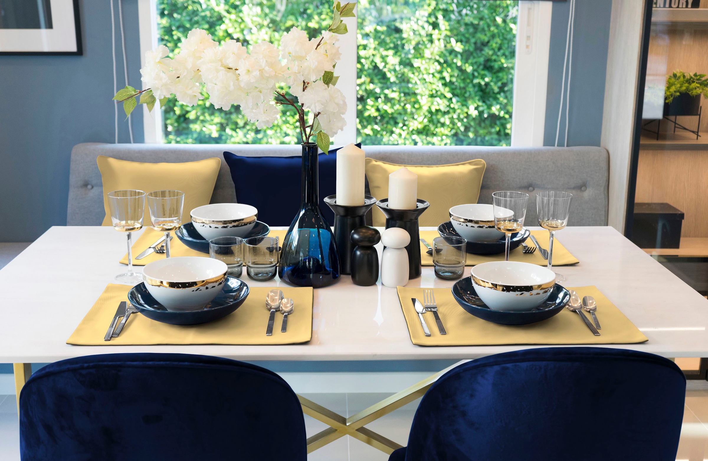 Adam Platzset "Uni Collection Light" GOTS zertifiziert, Made in Germany