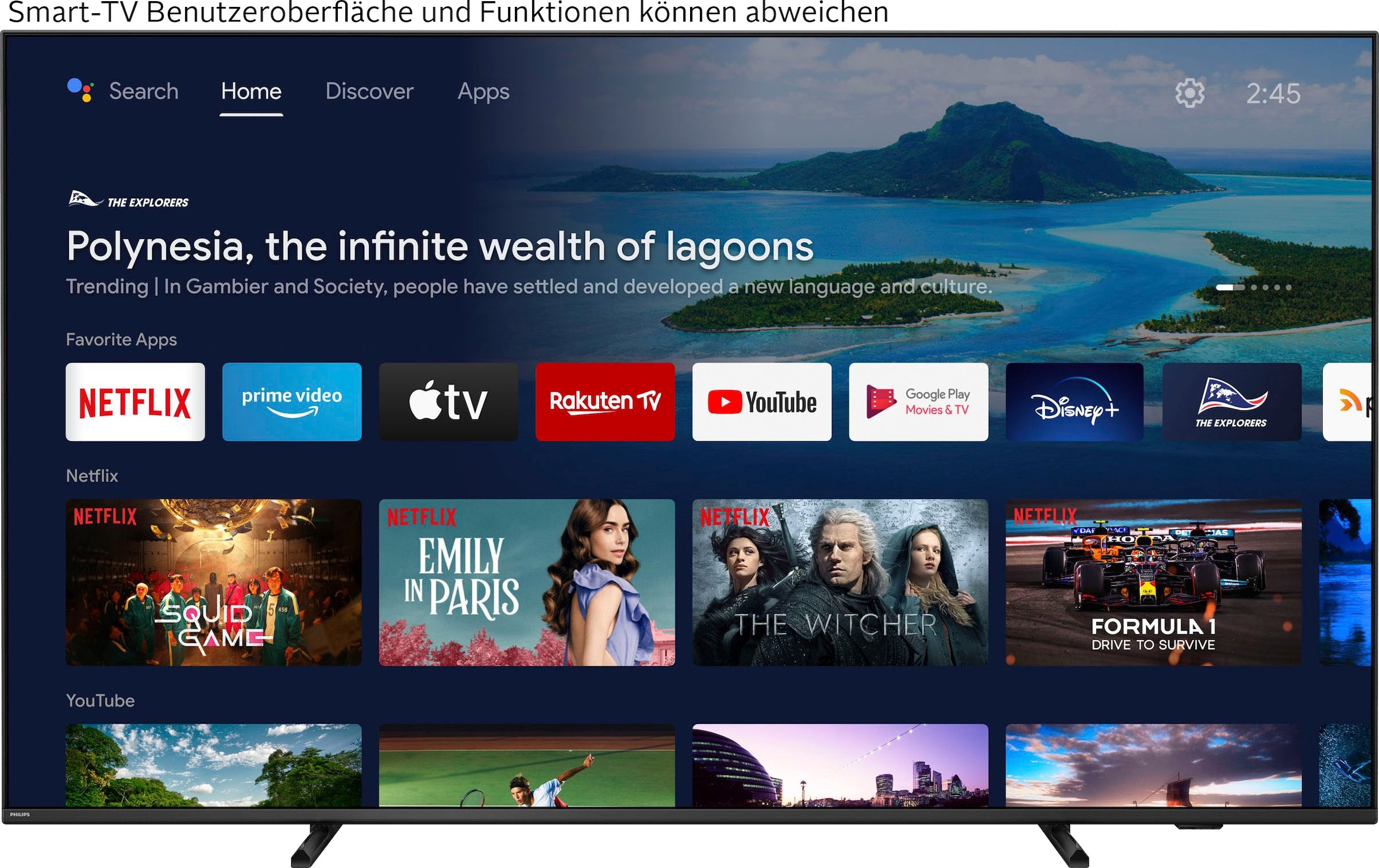 Philips LED-Fernseher »50PUS8007/12«, 4K Ultra HD, Android TV-Smart-TV