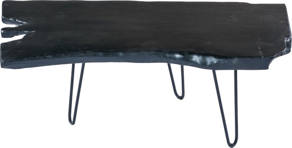 Kayoom Beistelltisch »Woodstock 325, Beistelltisch in Natur-Optik,hochwertiges Teakholz«, (1 St.), Hochwertiges Teakholz, stabile Bauweise, detailreiche Handarbeit