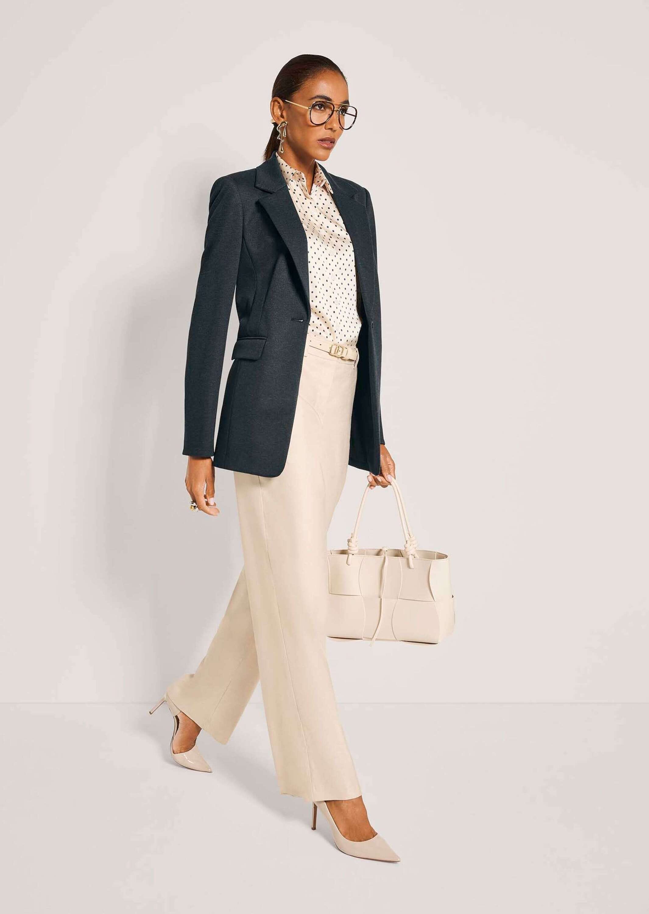 MADELEINE Jackenblazer »Blazer Eleganter Einreiher in Melange-Optik« Feine Melange-Struktur