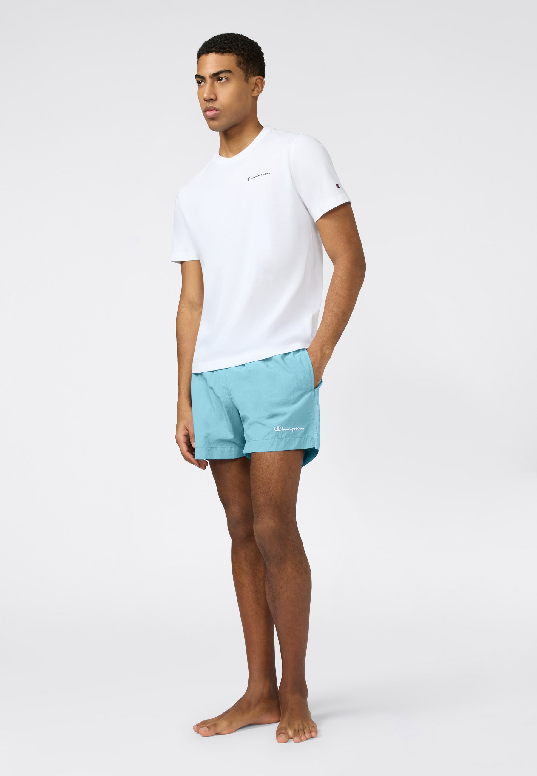 Champion Badeshorts »Beachshort Standard Fit« schnelltrocknendes Material, aus Polyamid, bequeme Passform