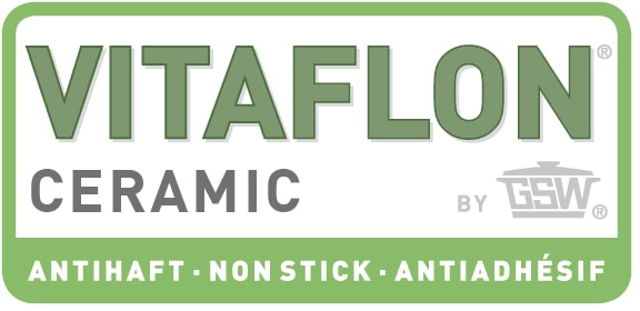 GSW Pfannen-Set »CERAMICA beige« Aluminium Set, 1x Bratpfanne Ø 20 cm, 1x Bratpfanne Ø 24 cm, 1x Bratpfanne Ø 28 cm, 4 Stk. tlg. Induktion