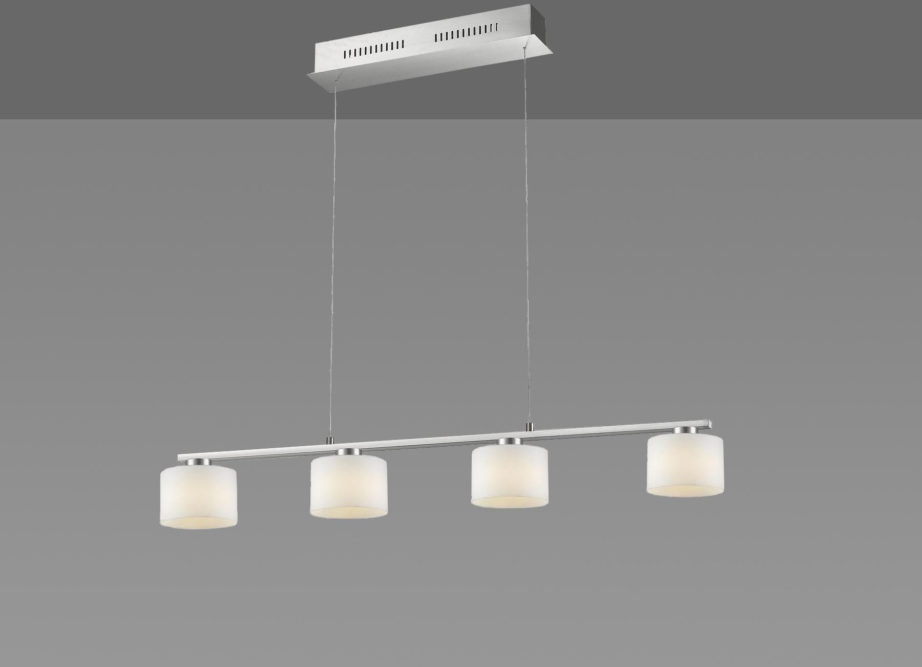 TRIO Leuchten LED Pendelleuchte »Alegro«, 4 flammig-flammig, LED Hängelampe,  LED Hängeleuchte, Switch Dimmer online kaufen | mit 3 Jahren XXL Garantie