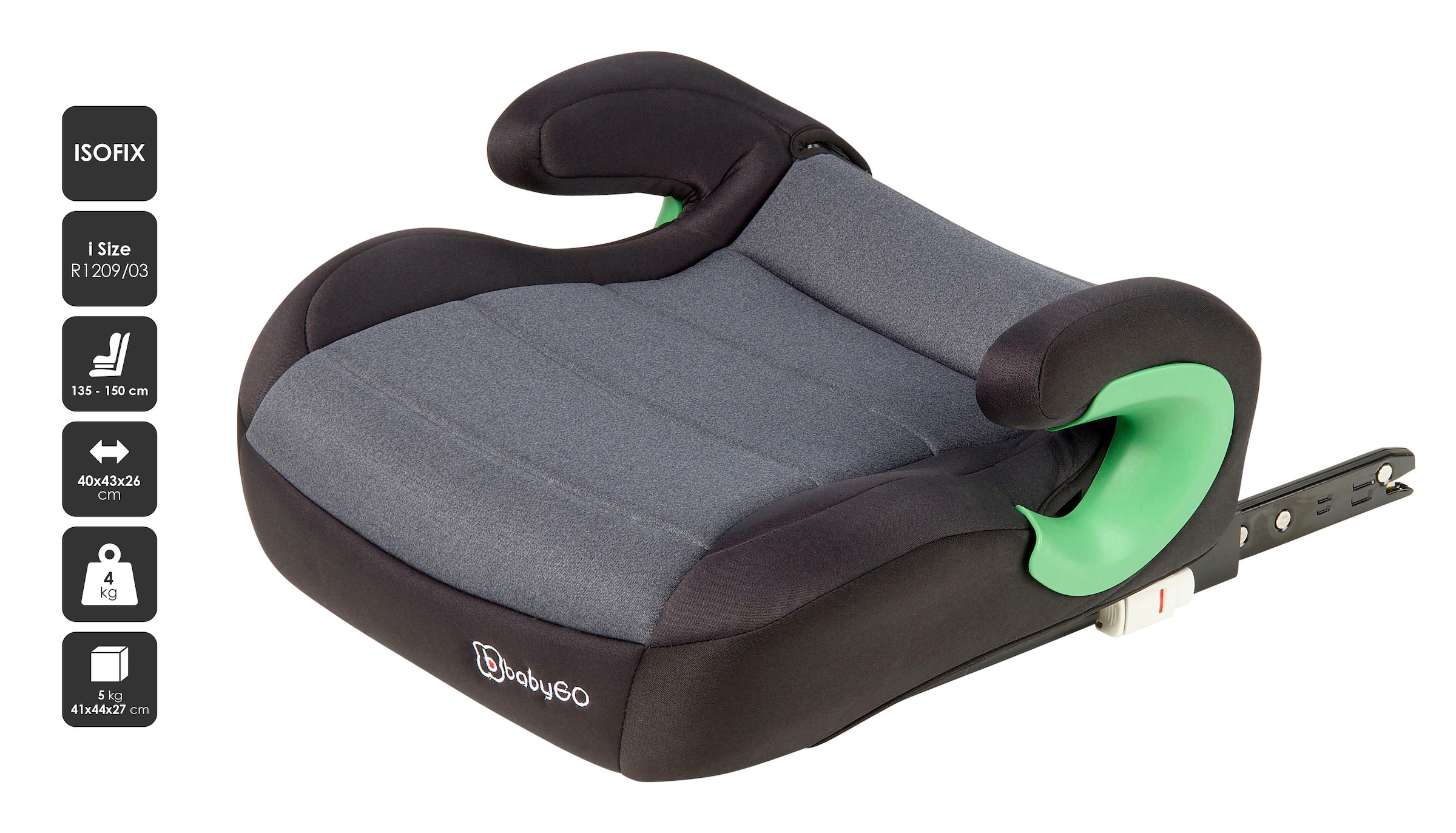 BabyGo Kindersitzerhöhung »Bursa III Isize«, für 135-150 cm