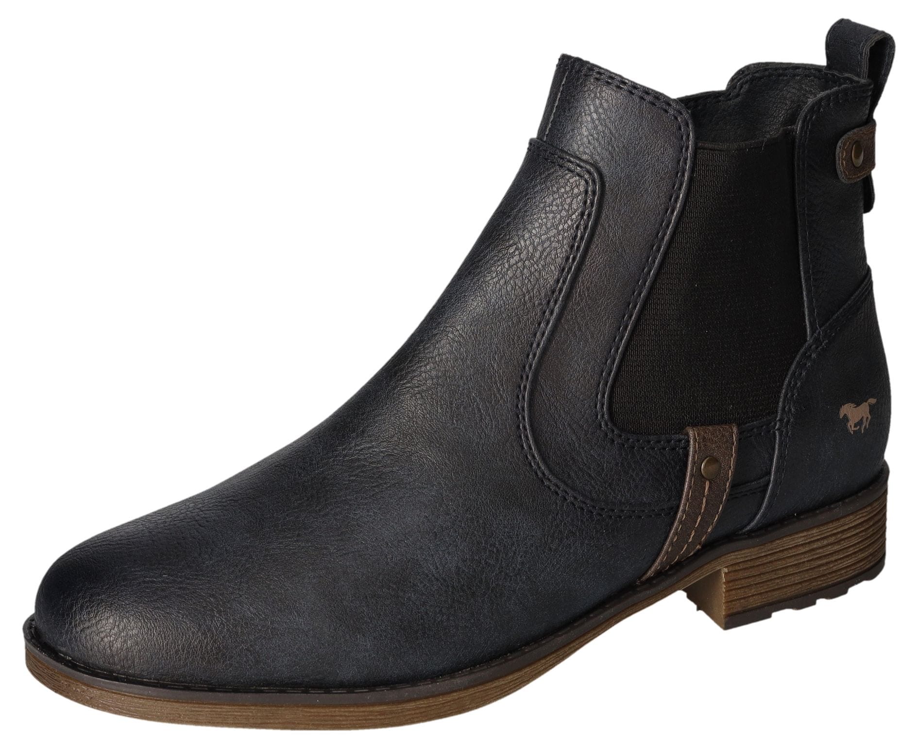 Mustang Shoes Chelseaboots, Schlupfstiefel, Stiefelette, Business Schuh in aktueller Used-Optik