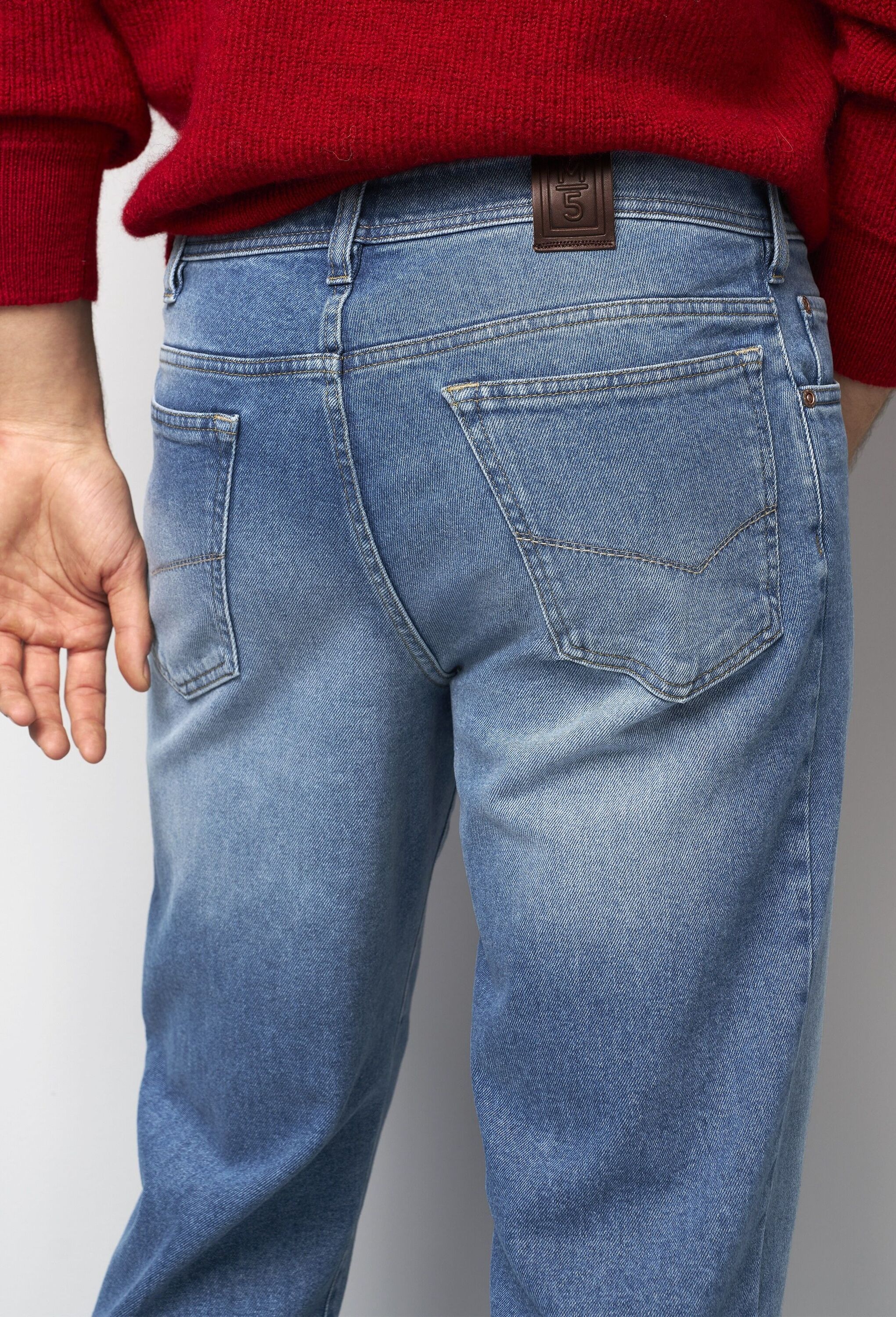 MEYER 5-Pocket-Jeans »M5 Five Pocket« M5 Five aus Denim