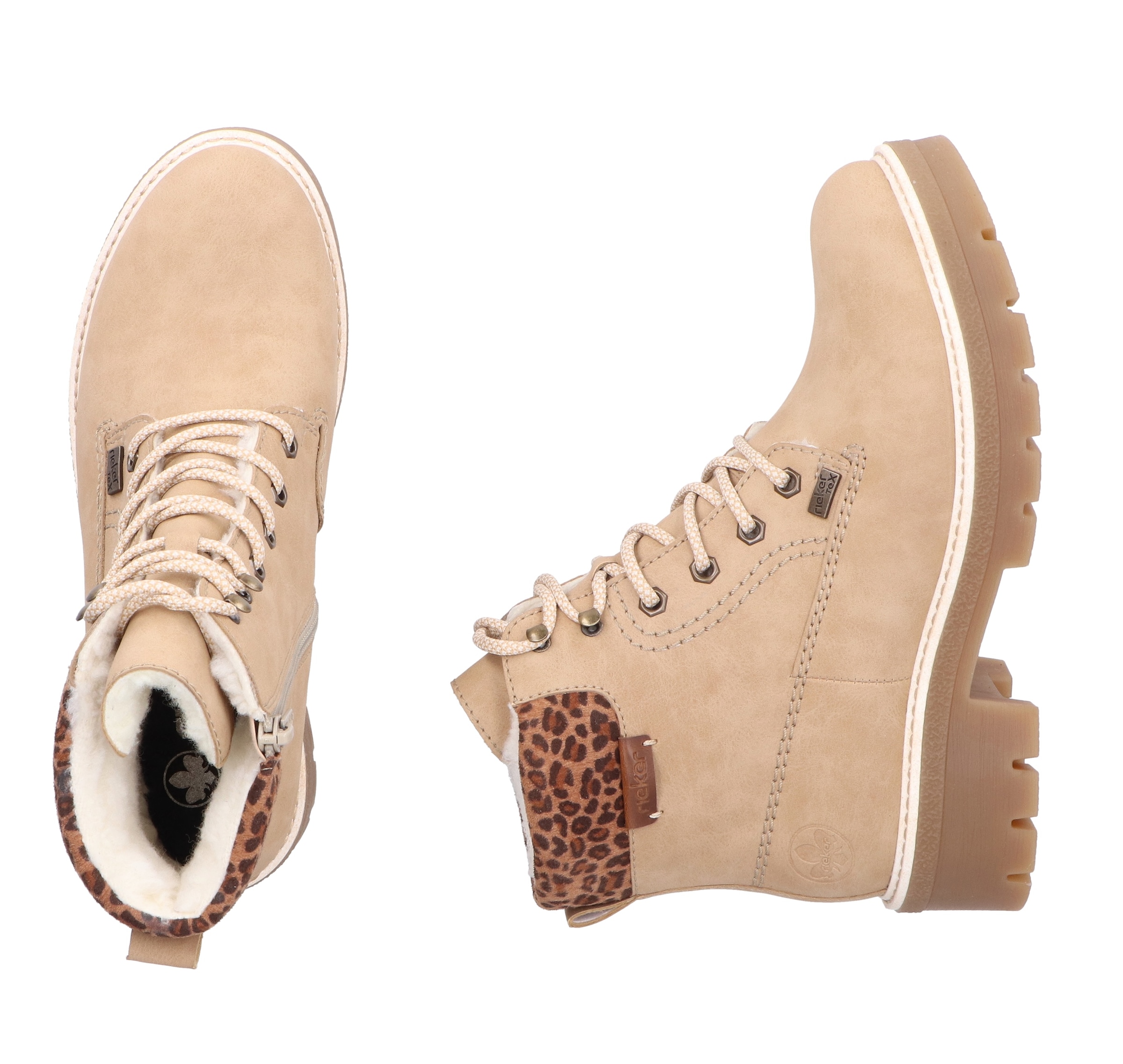 Rieker Winterstiefelette  Winterboots, Schnürboots mit wasserabweisender riekerTEX-Membran