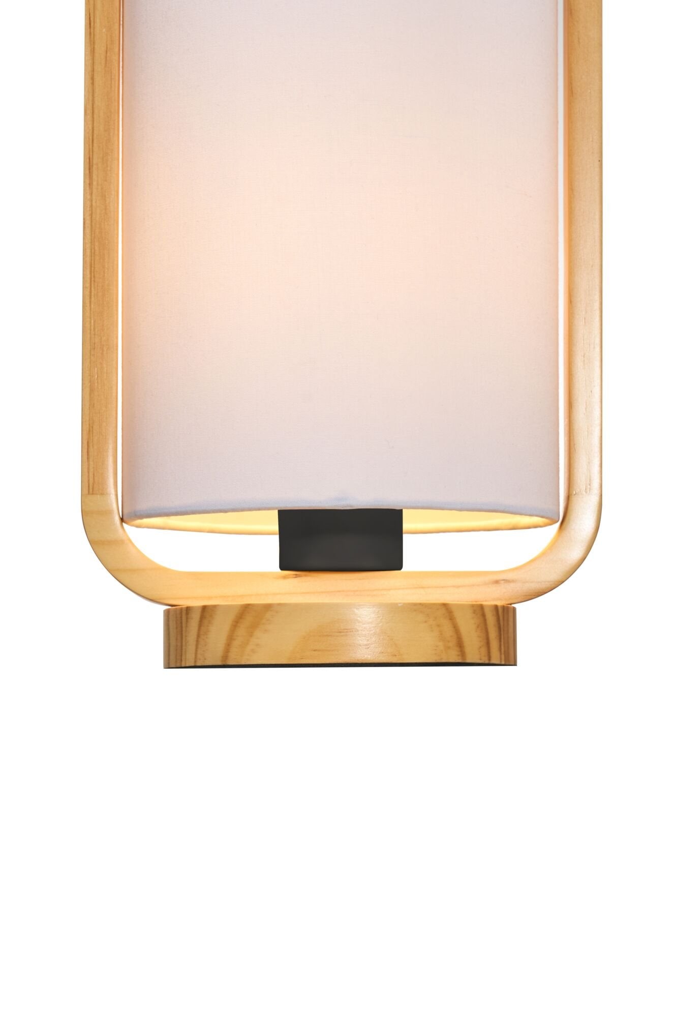 Pauleen Tischleuchte »Woody Charm max. 20W Holz / Stoff«, 1 flammig, Leuchtmittel E27 | ohne Leuchtmittel, E27