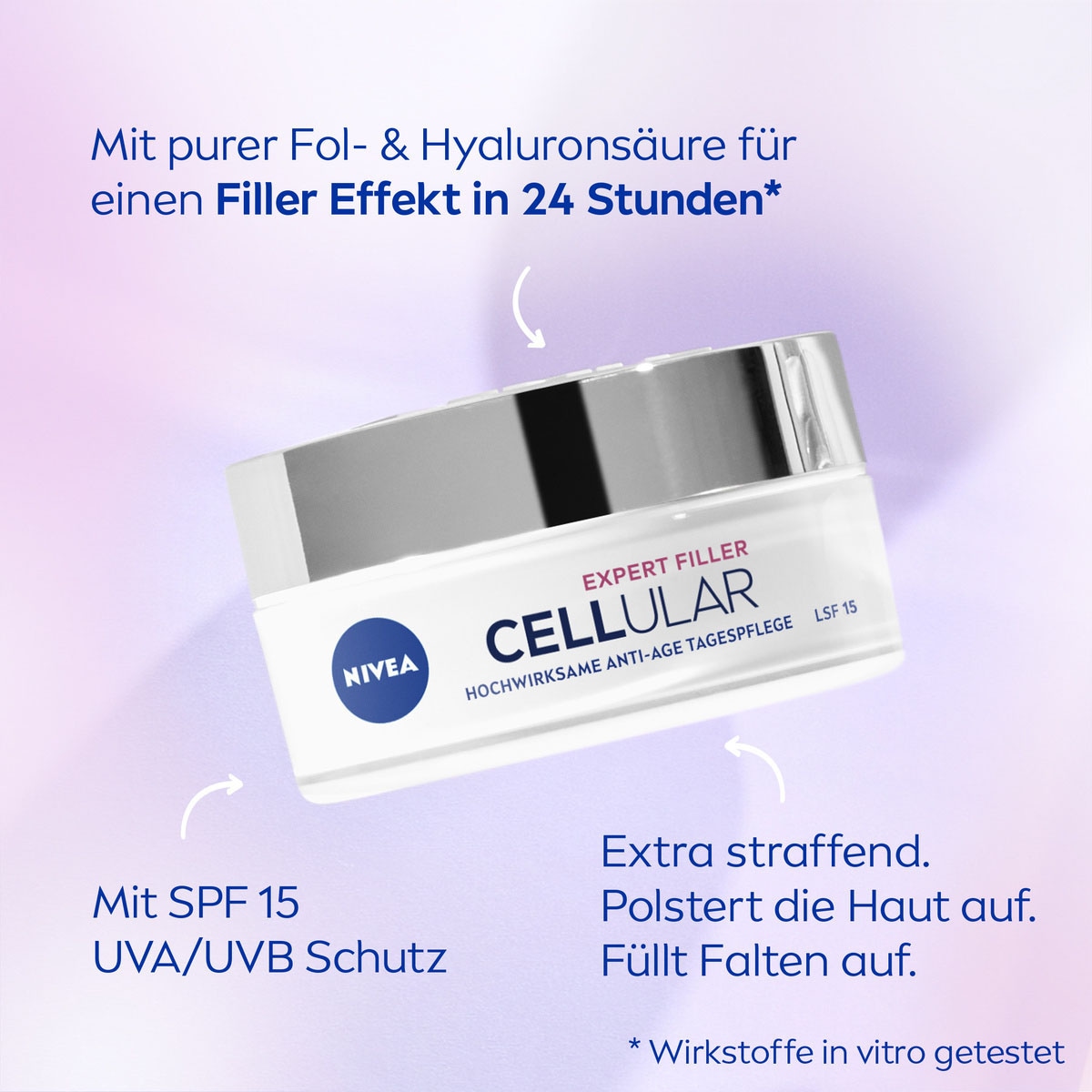 Nivea Tagescreme »CELLULAR Expert Filler Tagespflege LSF 15«