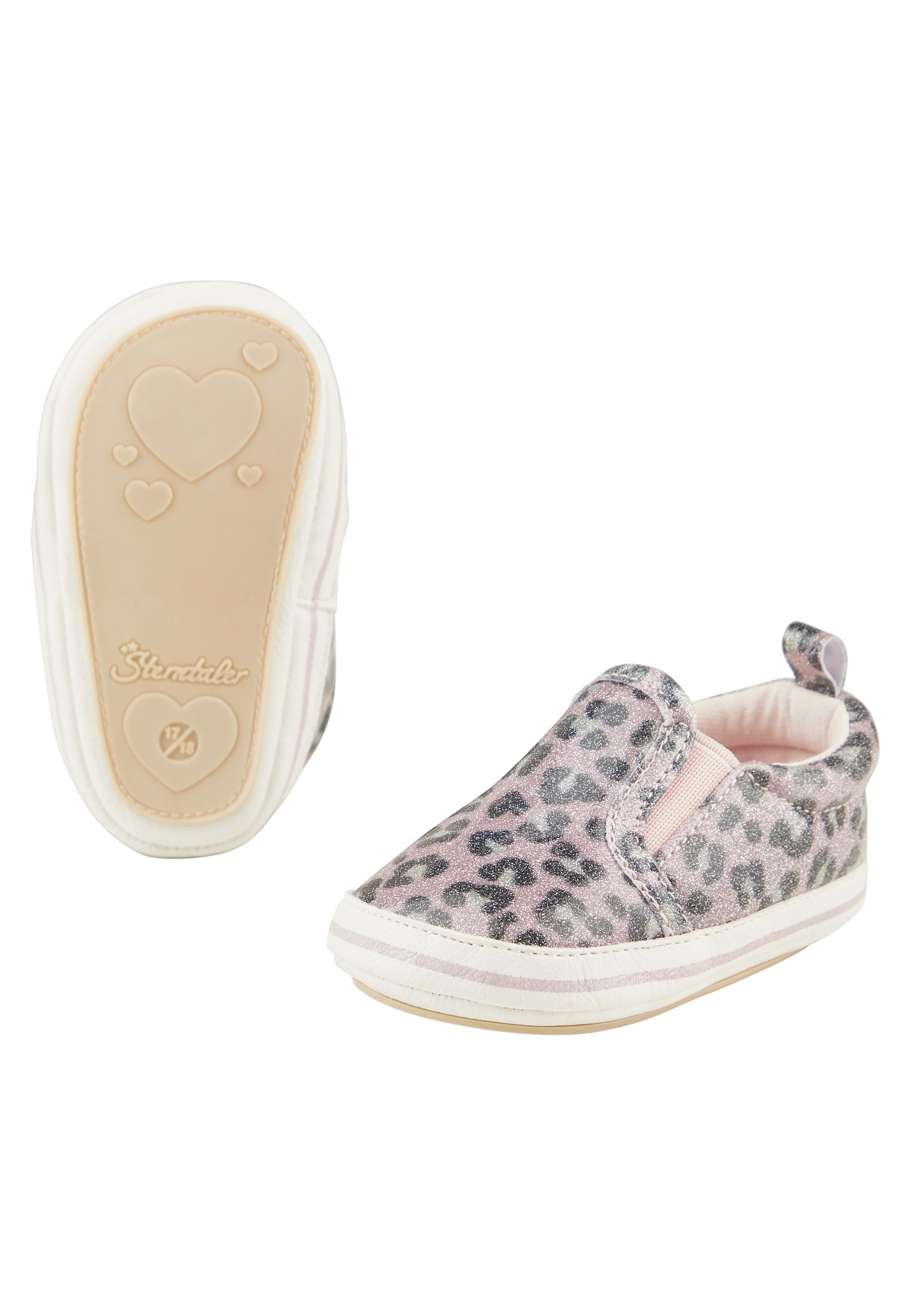 Sterntaler® Krabbelschuh »Baby Schuhe Leomuster«