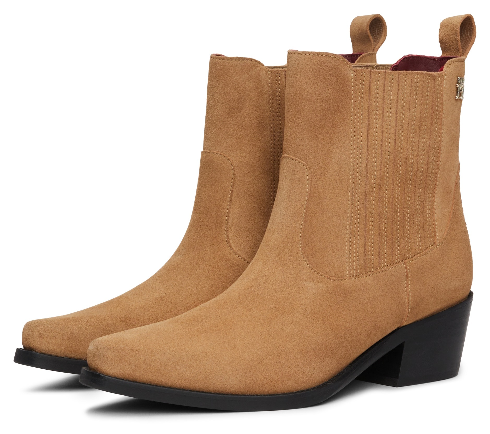 Cowboy Stiefelette »TH SUEDE COWBOY BOOT«, Blockabsatz, Westernstiefelette,...