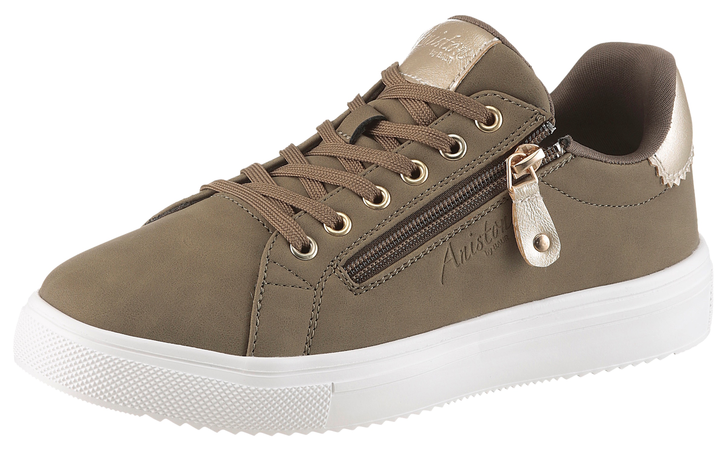 Aniston SHOES Sneaker  Schnürschuh, Freizeitschuh mit Reißverschluss - NEUE KOLLEKTION