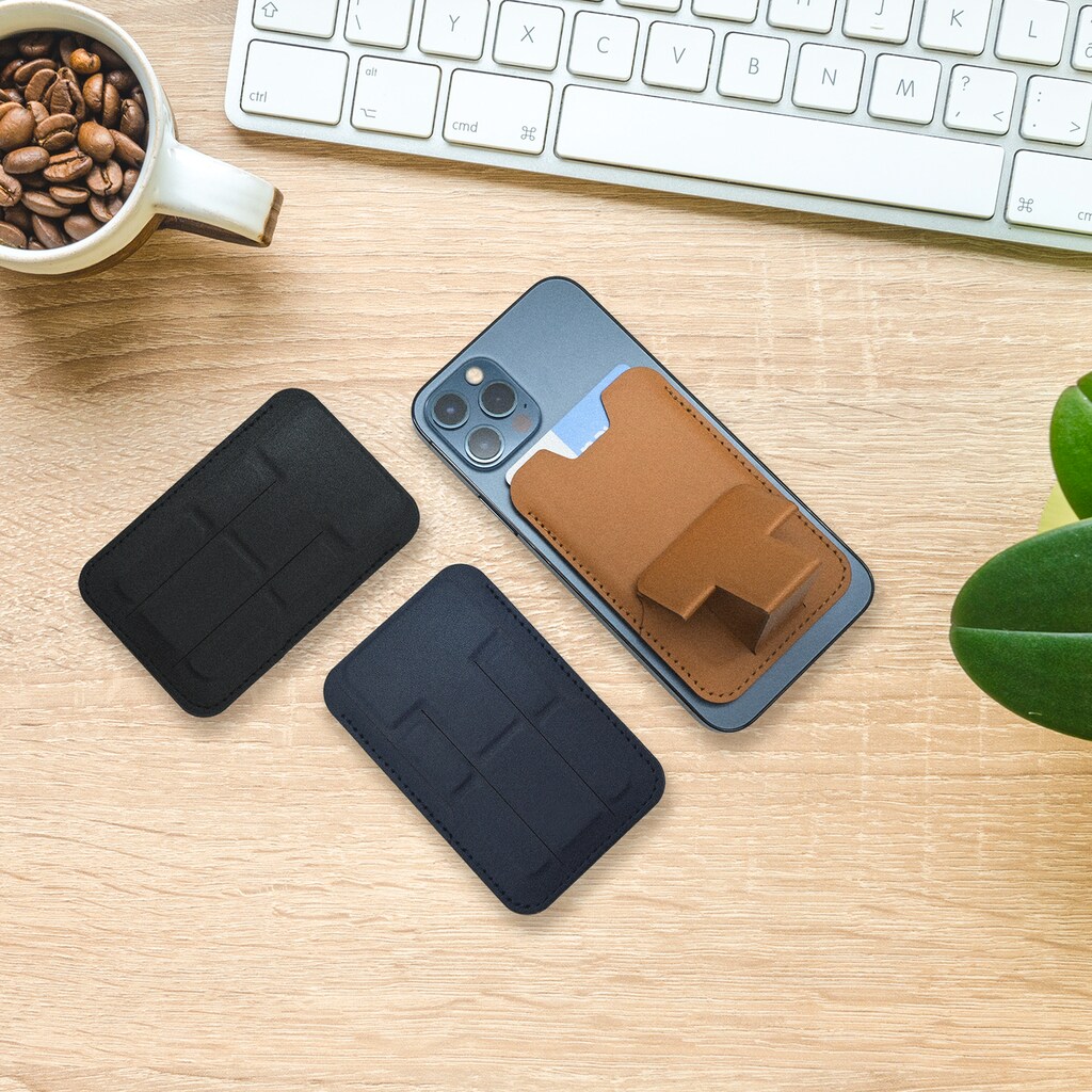 4smarts Handy-Halterung »Kickstand Wallet UltiMag ErgoFold«