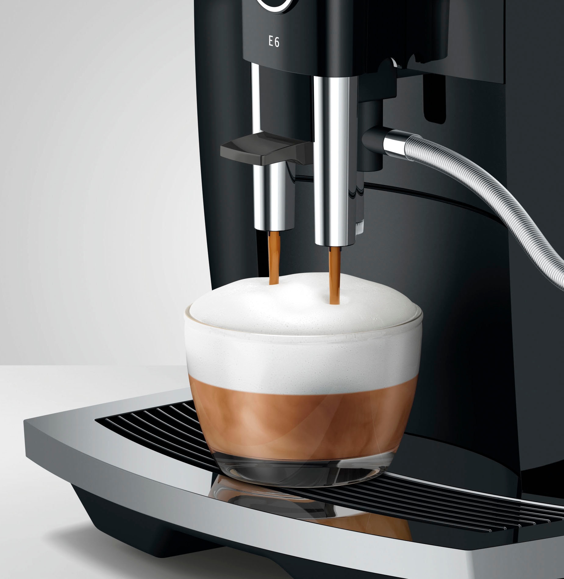 JURA Kaffeevollautomat »15802 E6 Full Black (EC)«