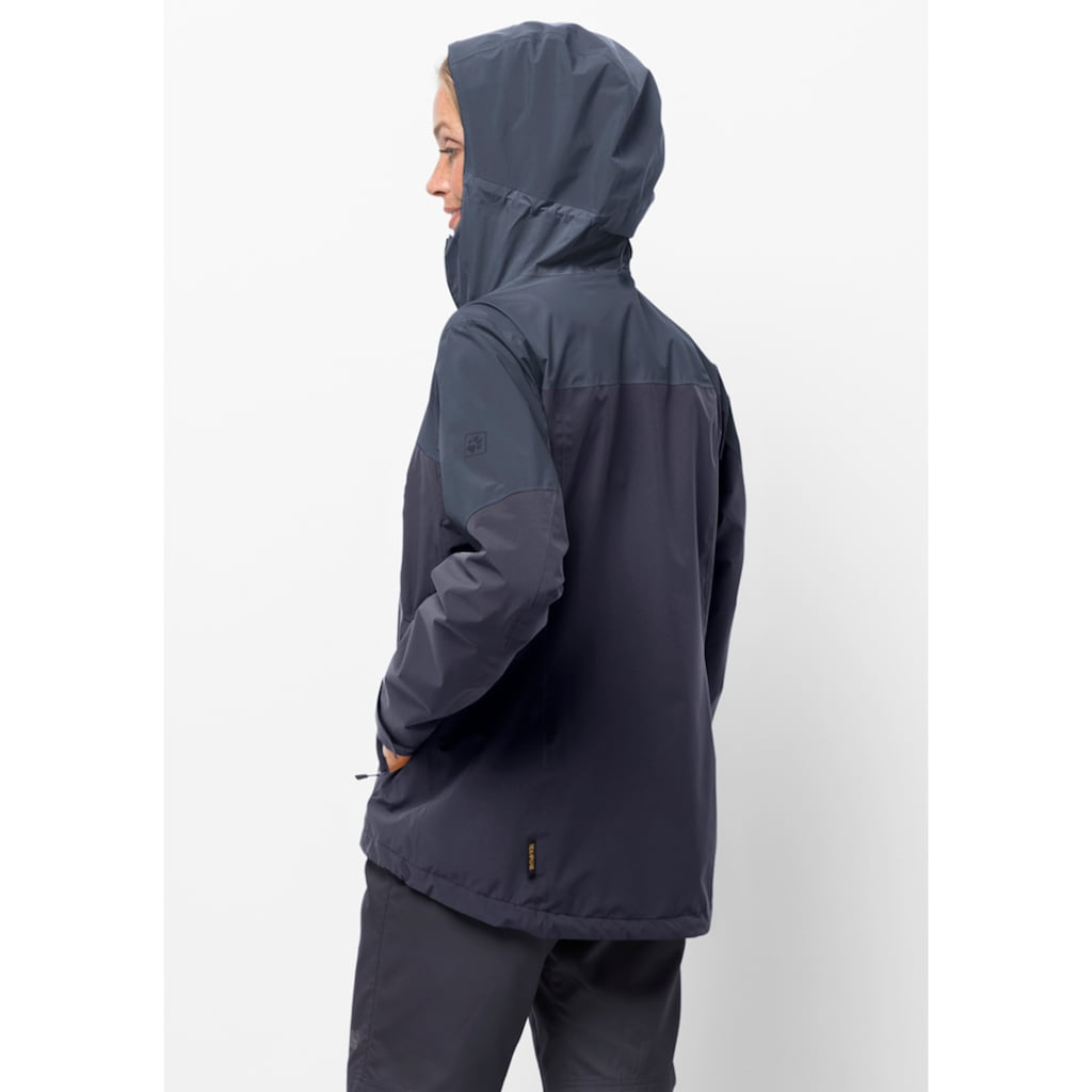 Jack Wolfskin Funktionsjacke »GO HIKE JACKET W«, mit Kapuze