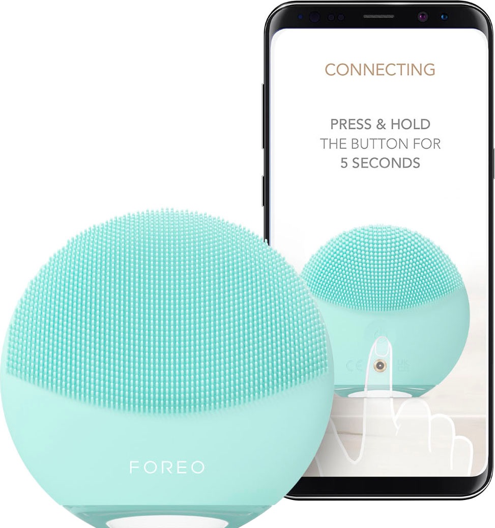 FOREO Elektrische Gesichtsreinigungsbürste »LUNA™ 4 mini«