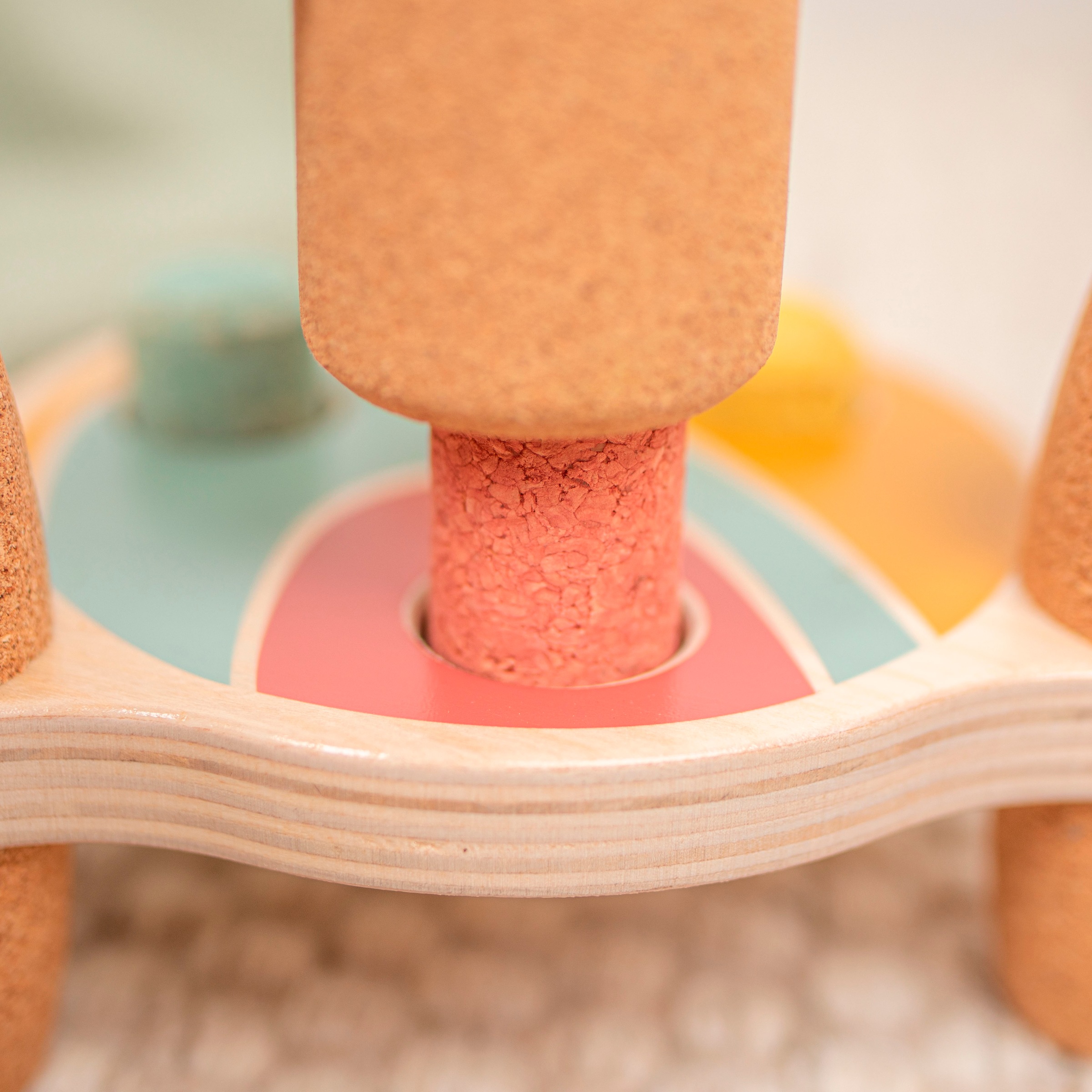 KORKO Klopfbank »Tap Tap Rainbow - Hammerbank« Made in Europe