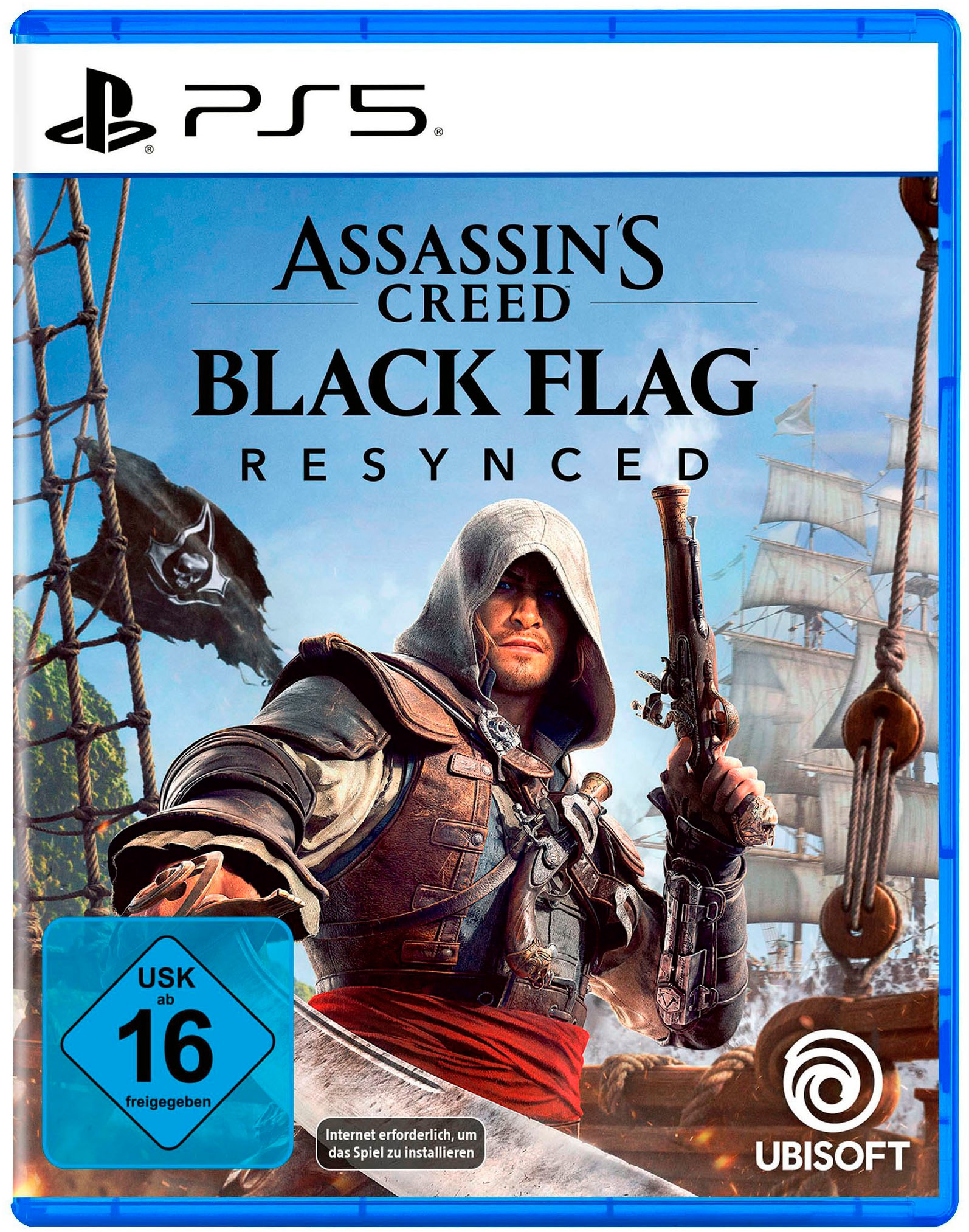 PlayStation 5 Wireless-Controller »PS5 Controller + PS5 Assassin’s Creed Black Flag Resynced«