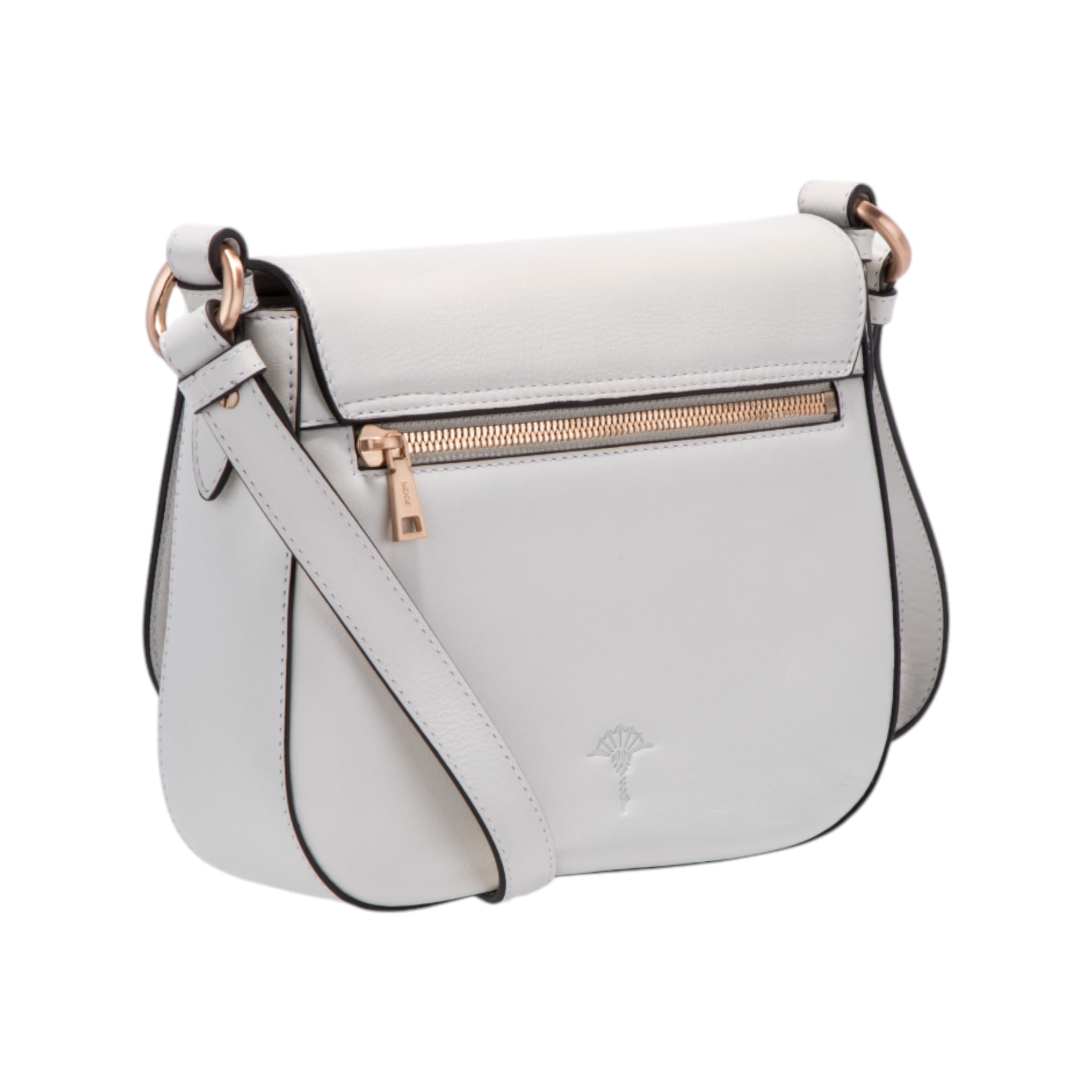 JOOP! Schultertasche »sofisticato 1.0 esmera shoulderbag shf« aus Rindsleder, mit verstellbarem Schulterriemen, Querformat