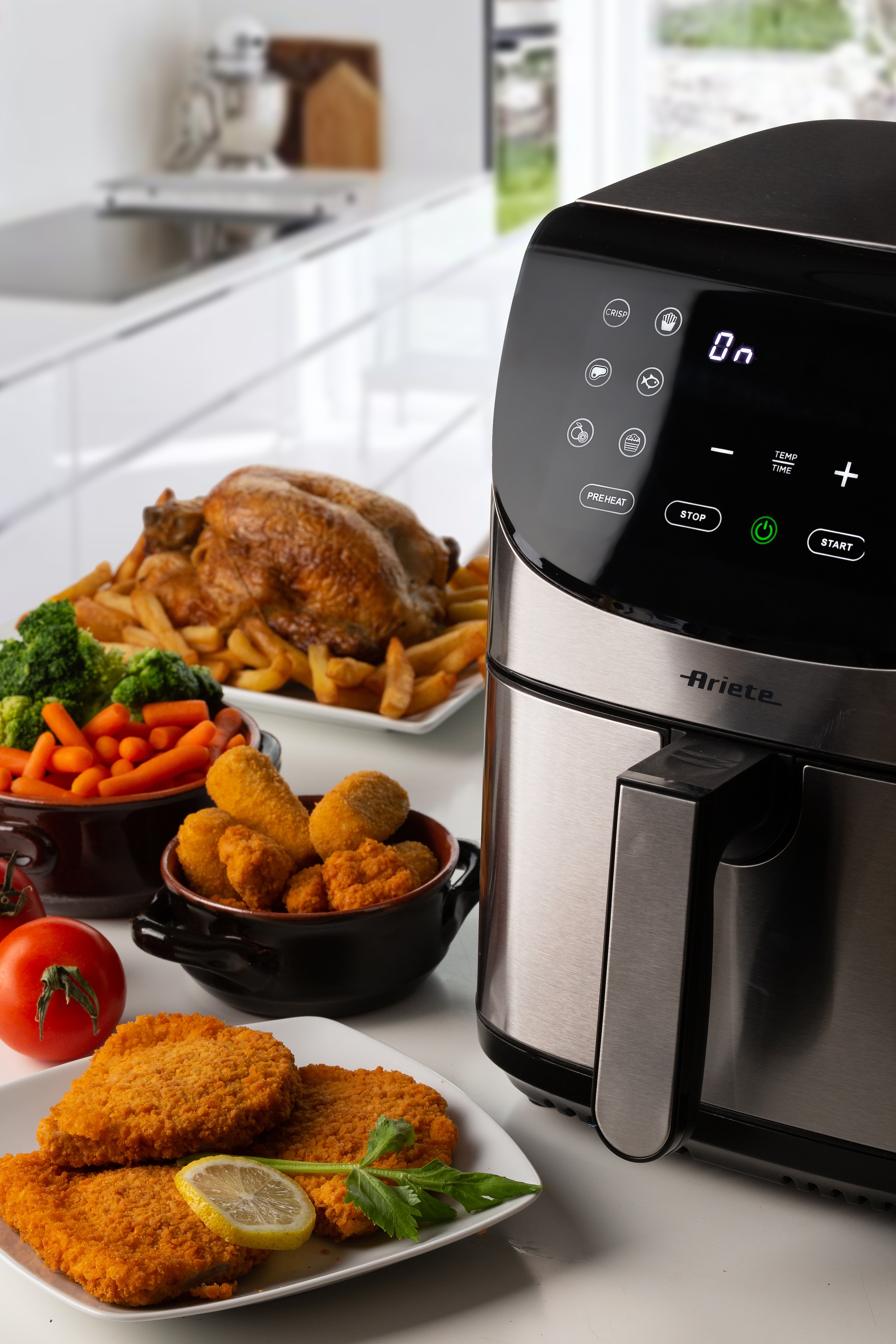 Ariete Heißluftfritteuse »4628«, 1800 W, Air Fryer Metal 7 L