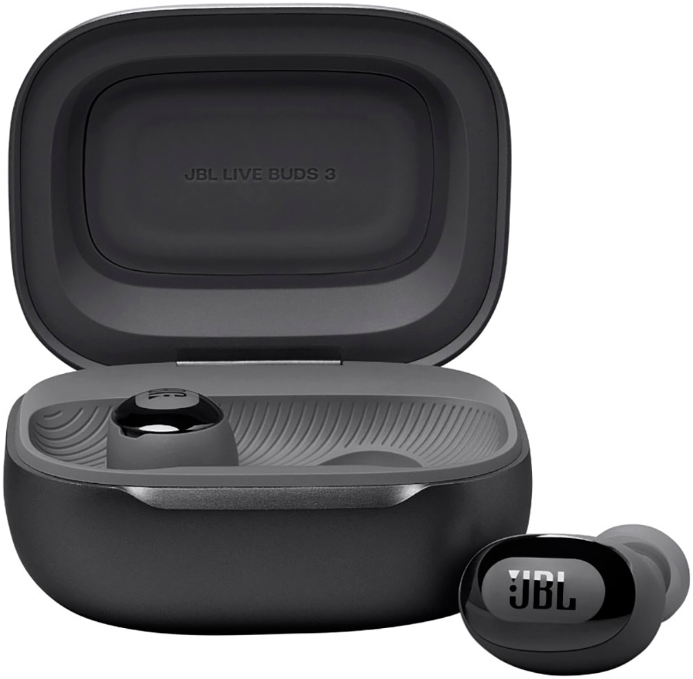 JBL wireless In-Ear-Kopfhörer »LIVE BUDS 3«, A2DP Bluetooth, Adaptive Noise-Cancelling-Multi-Point-Verbindung-Hi-Res, True Adaptive Noise Cancelling, IP55, Personi-Fi 3.0