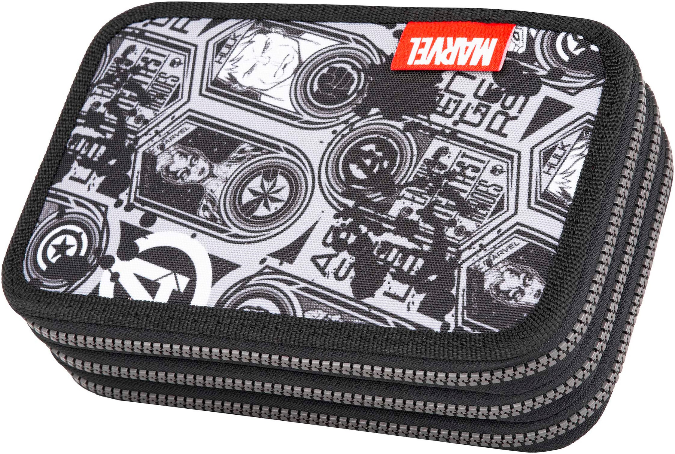 CoolPack Federmäppchen »Etui, Marvel, Avengers«, befüllt