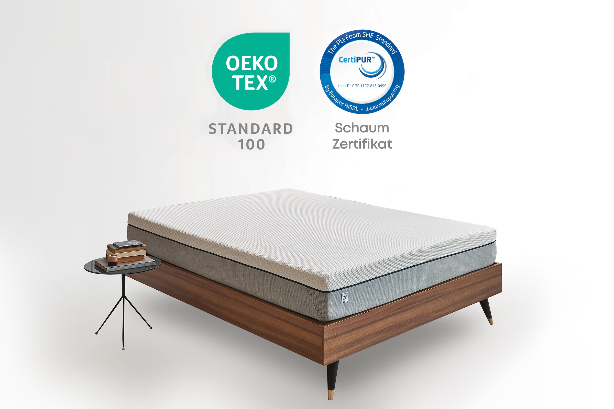 Yatas Bedding Taschenfederkernmatratze »Dream Box Roll PRO, Matratze 90x200, 140x200 cm & weitere Größen«, 24 cm hoch, 416 Federn, (1 St.), H2 / H3, wendbar, ergonomisch, atmungsaktiv