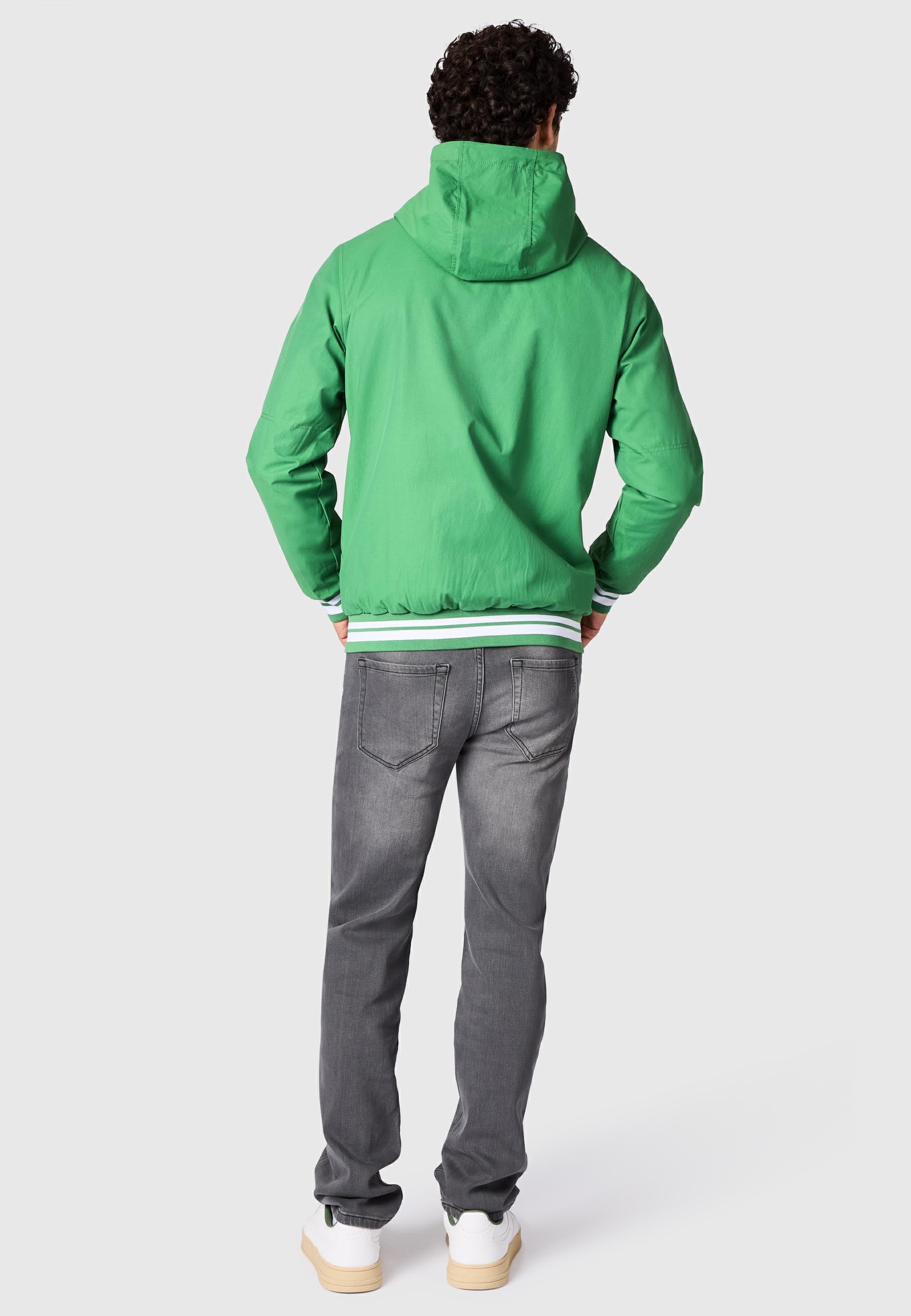 Ragwear Outdoorjacke »Kapuzenjacke Stewan YOUMODO« mit Kapuze leichte Herren Übergangsjacke mitelastischen Bündchen