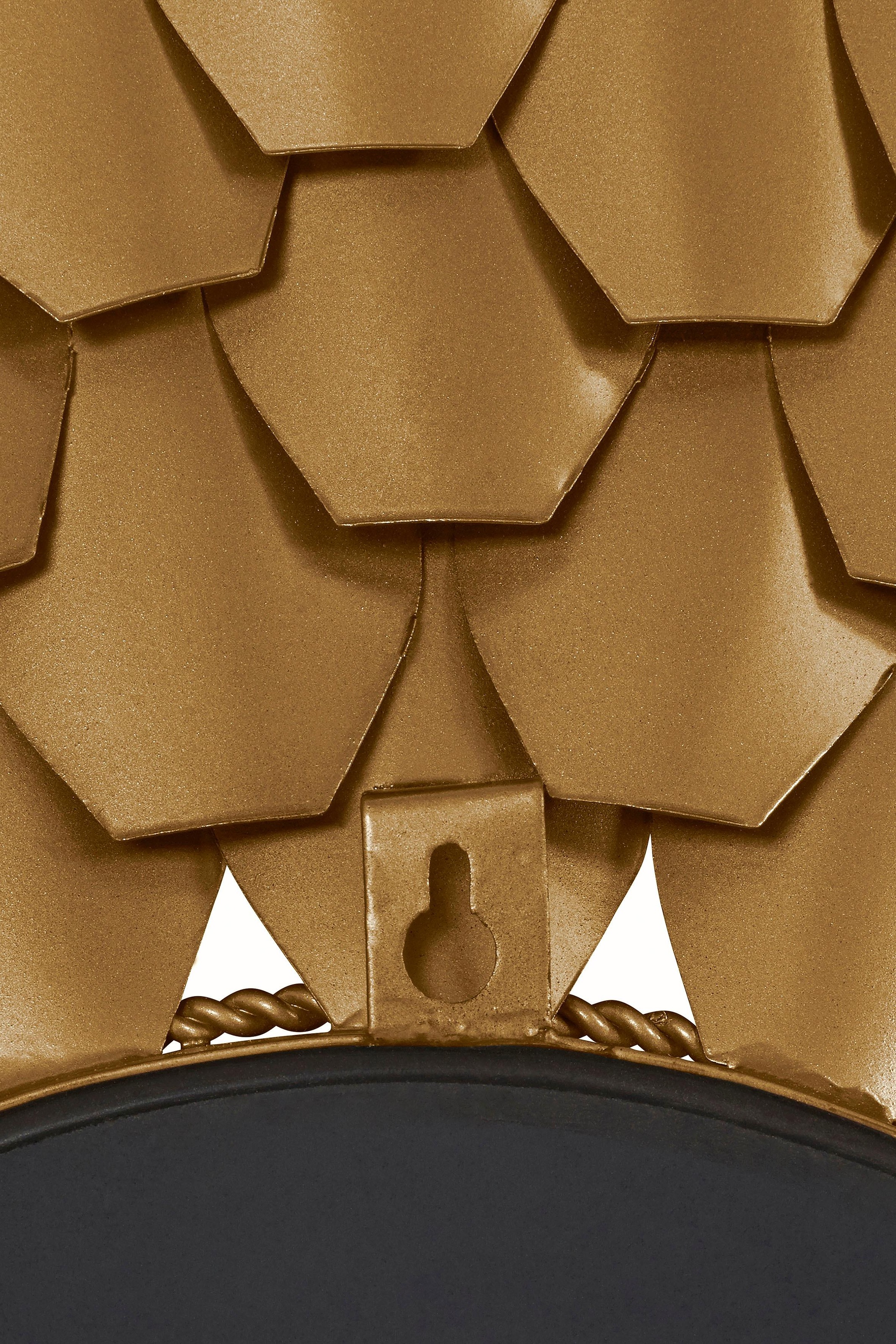 Leonique Dekospiegel »Sarai«, Wandspiegel, mit Blattgold-Finish, Sonne, Ø 73 ,5 cm, Rahmen aus Metall online kaufen | mit 3 Jahren XXL Garantie
