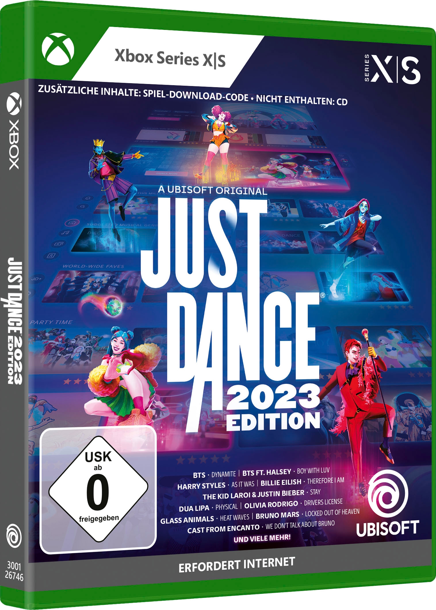 Spielesoftware »Just Dance 2023 Edition (Code in a box)«, Xbox Series X-Xbox Series X