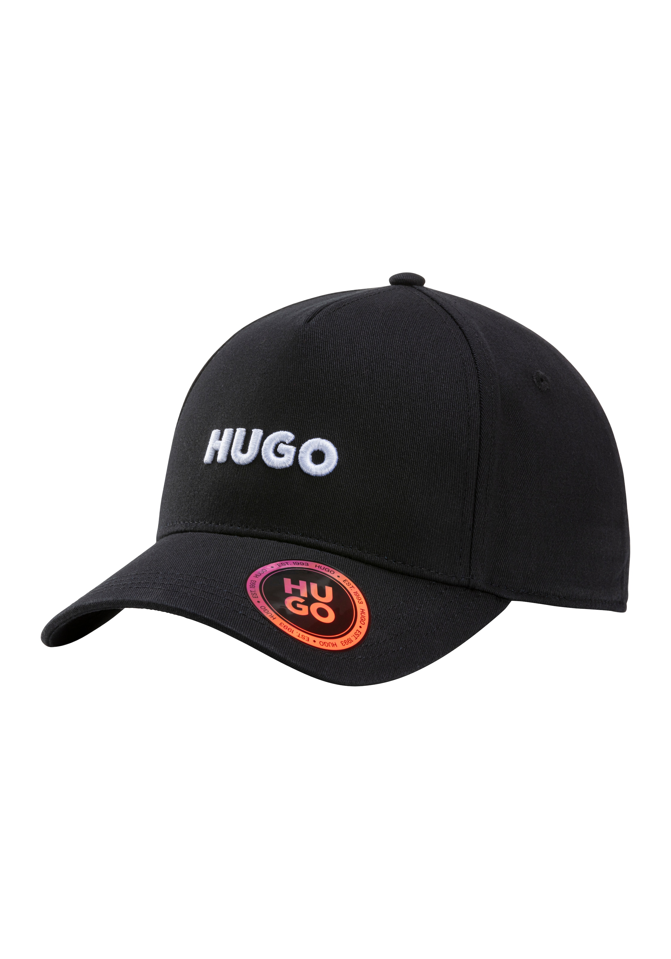 HUGO Fitted Cap, mit 3D Logostickerei, Unisex