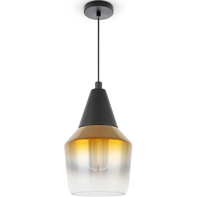 Paco Home Pendelleuchte »DIANA«, Esstisch Deckenlampe Glas Lampenschirm  Modern Vintage Industrial E27 online kaufen | mit 3 Jahren XXL Garantie