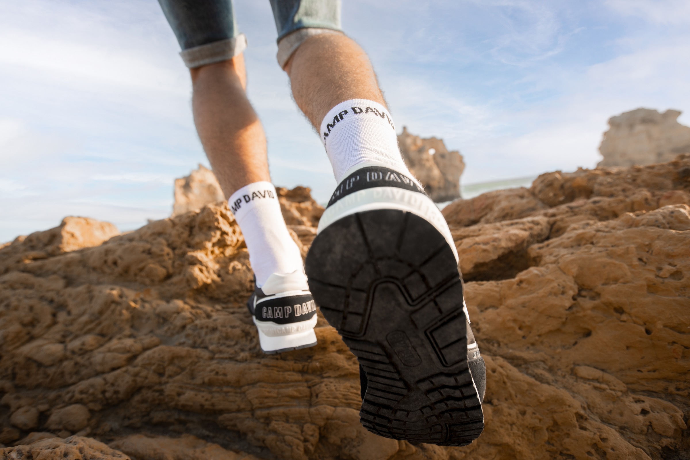 CAMP DAVID Socken »mesh ventilation« 6 Paar tlg. Action-Mesh Belüftung