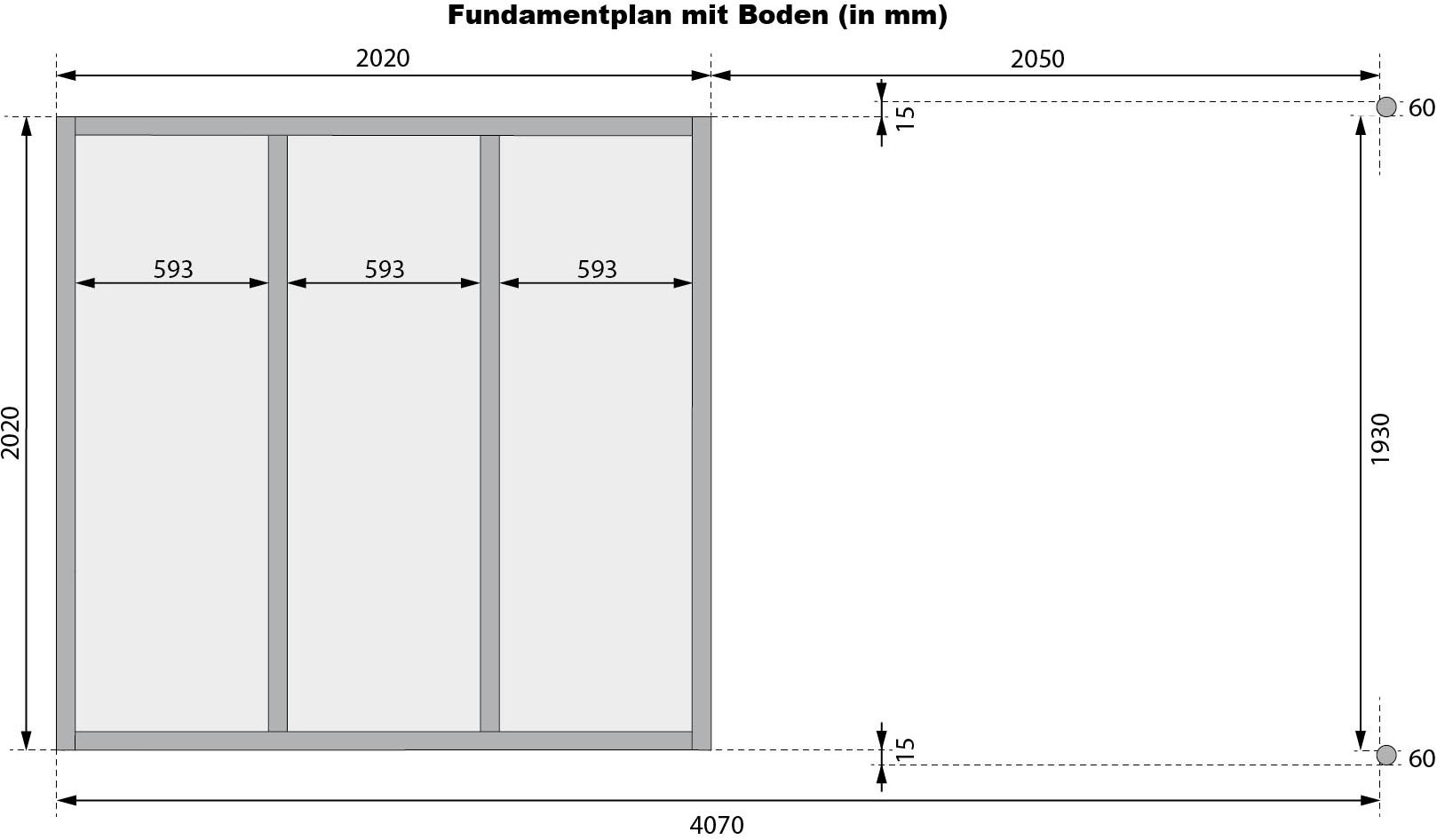 Karibu Gerätehaus »Titanium 2 SET mit Anbaudach« Made in Germany