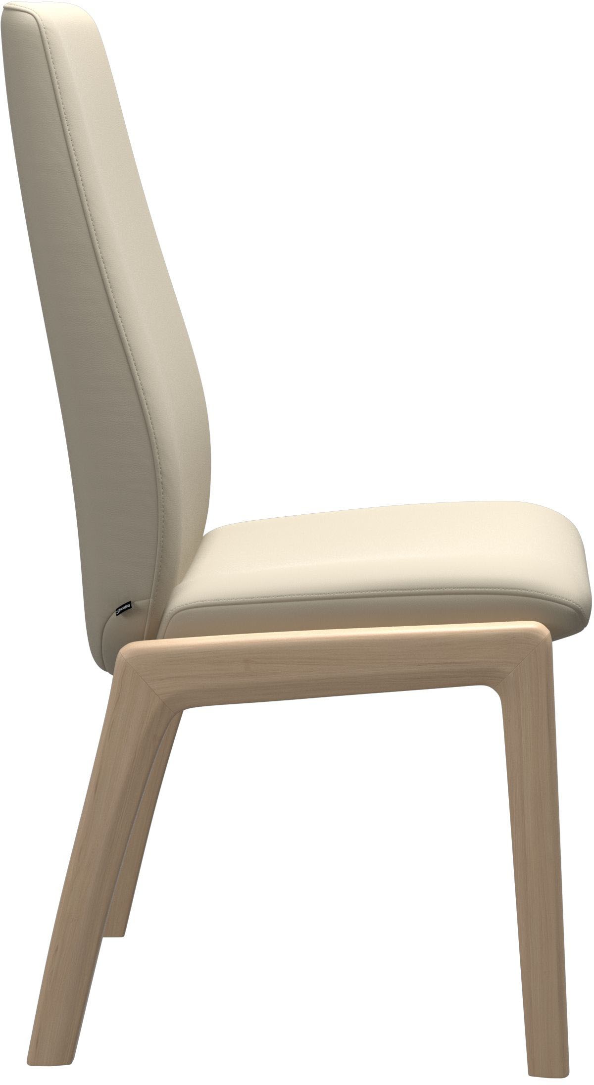 Stressless® Polsterstuhl »Laurel«, Leder BATICK, High Back, Größe L, mit abgerundeten Beinen in Eiche natur